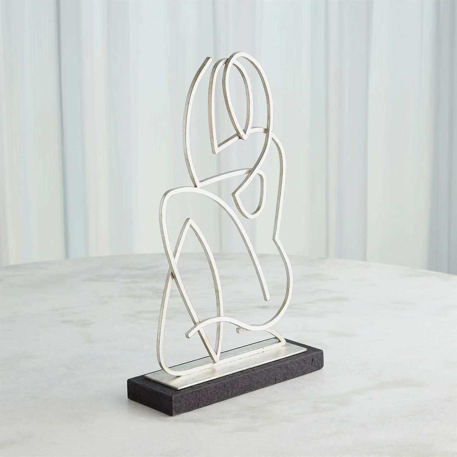 Global Views Wire Madonna - Antique Silver Clearance - Image 3