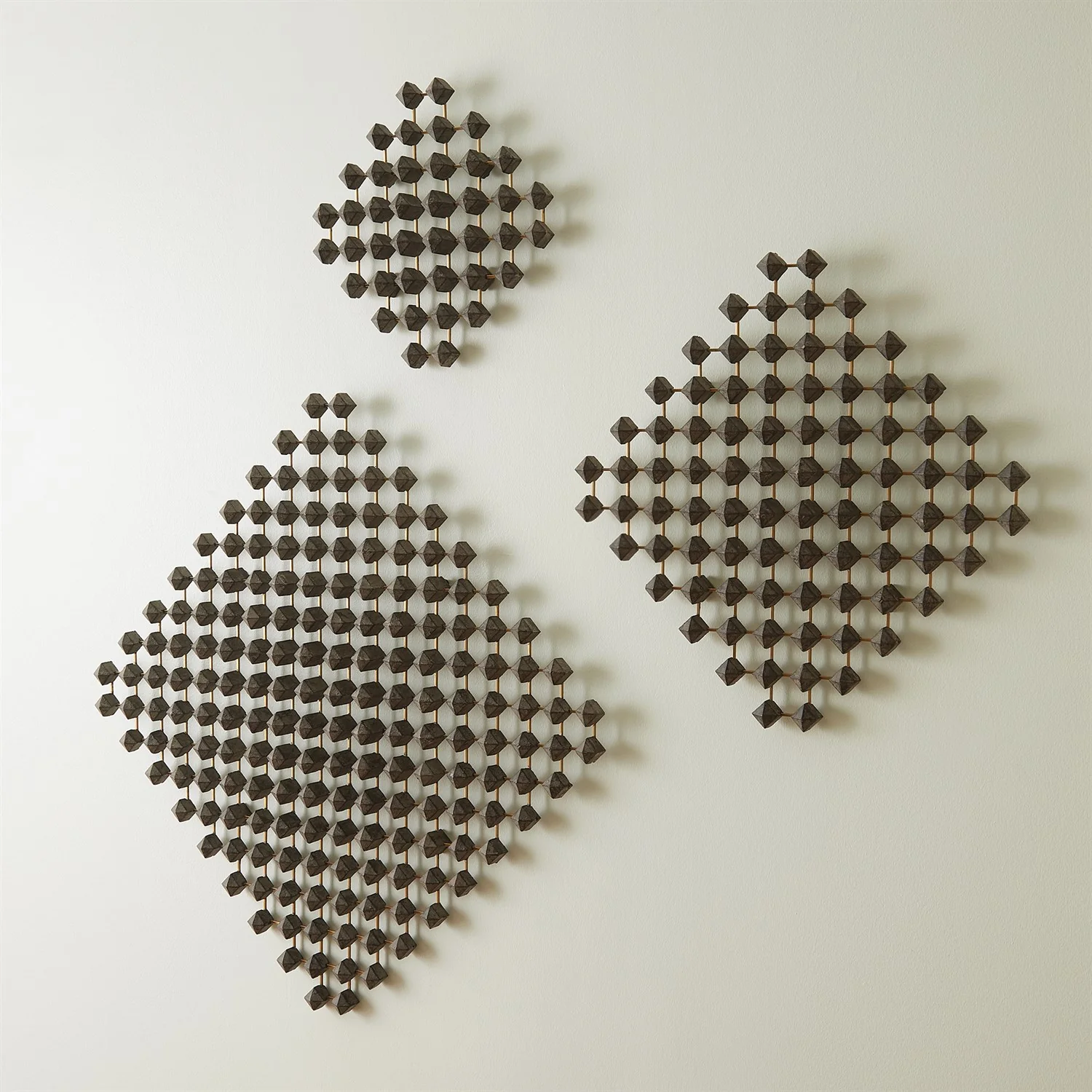 Global Views Wood/Brass Ramus Wall Art - Image 5