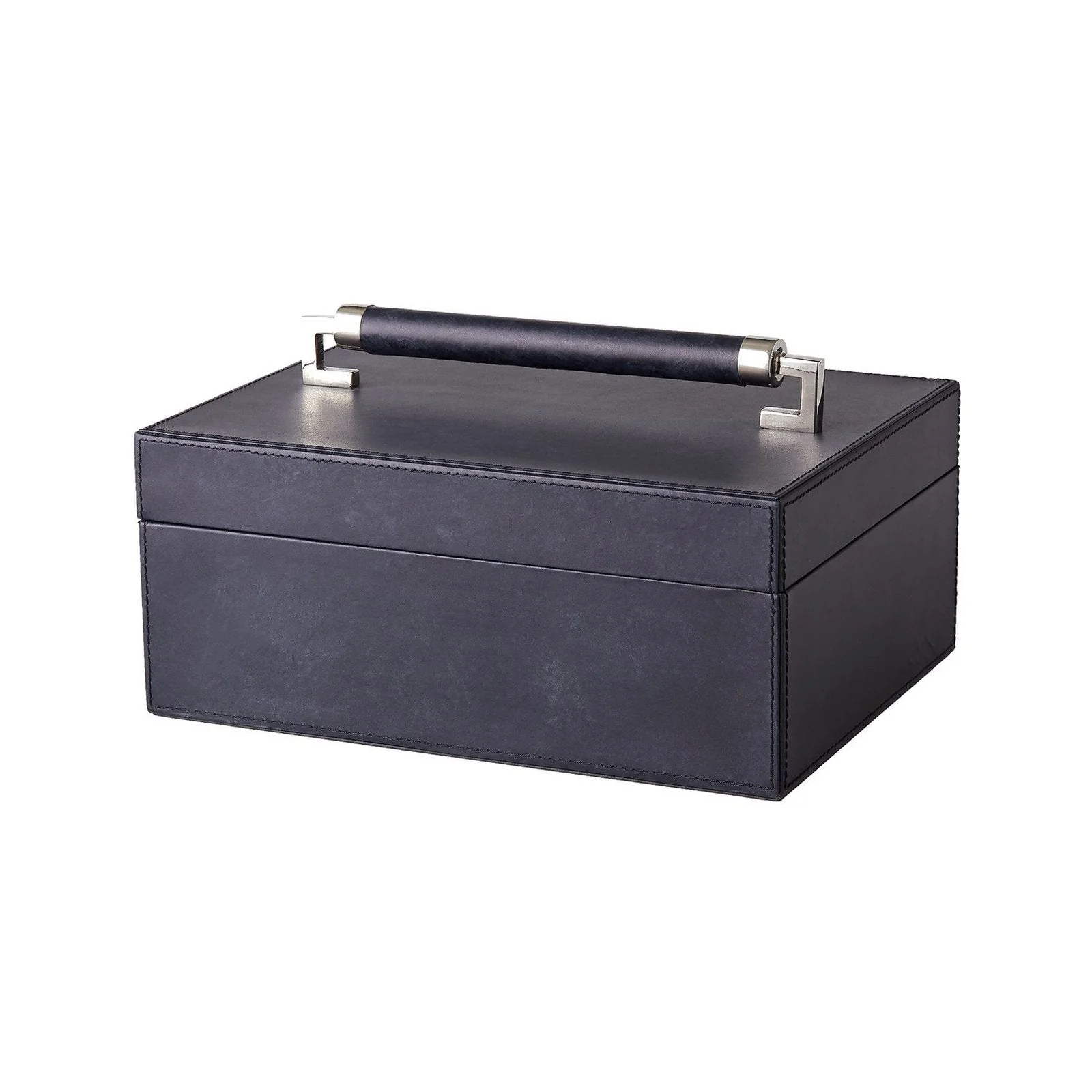 Global Views Wrapped Leather Handle Box - Image 11