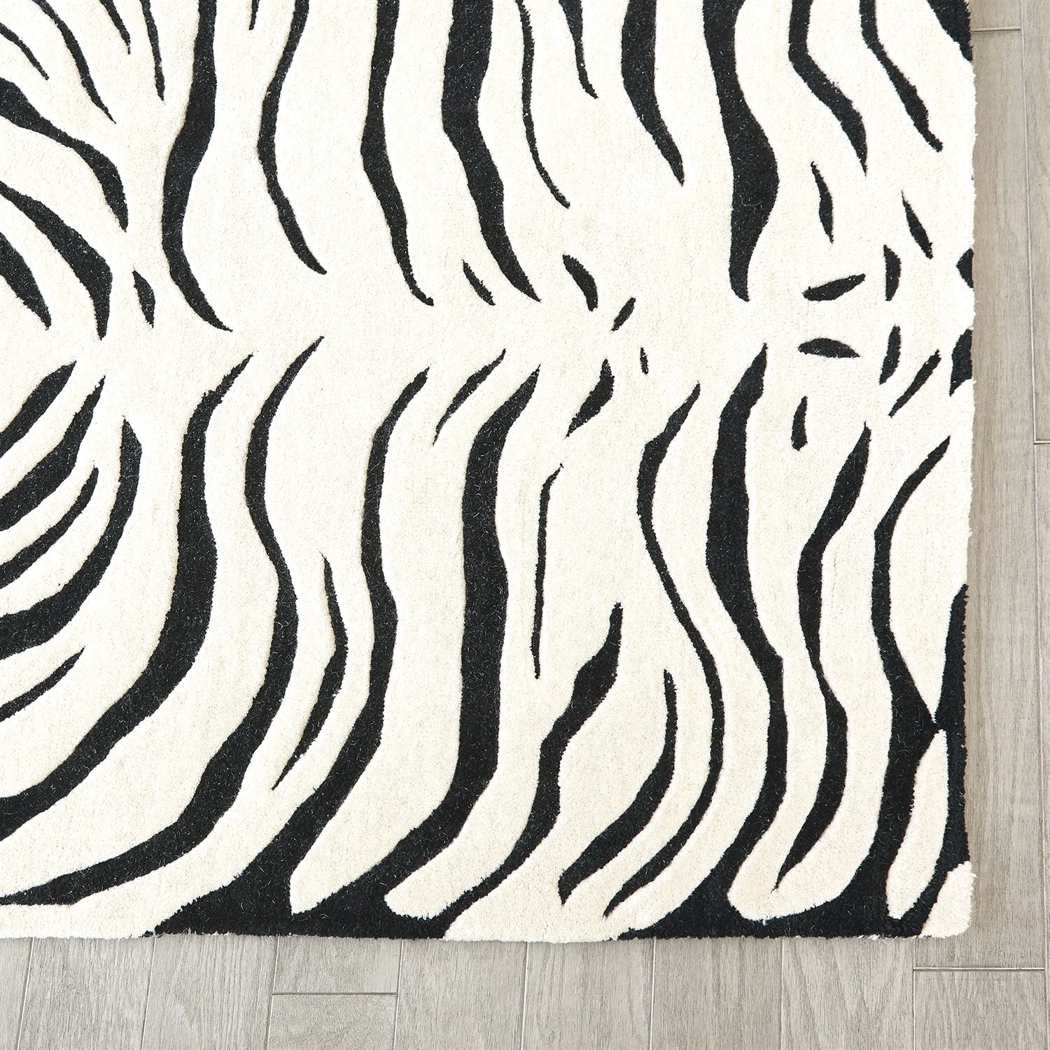 Global Views Zebra Rug Clearance - Image 6