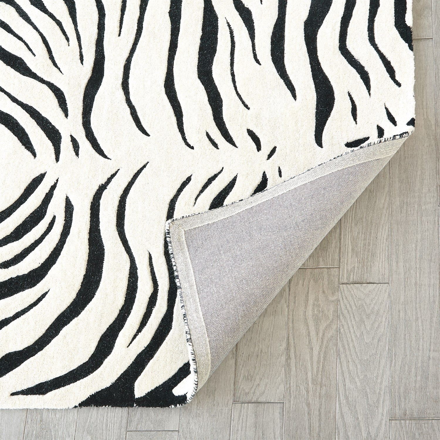 Global Views Zebra Rug Clearance - Image 7