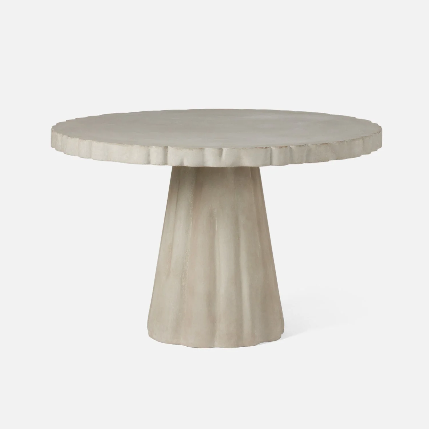 Grady Round Scalloped Dining Table - Image 6