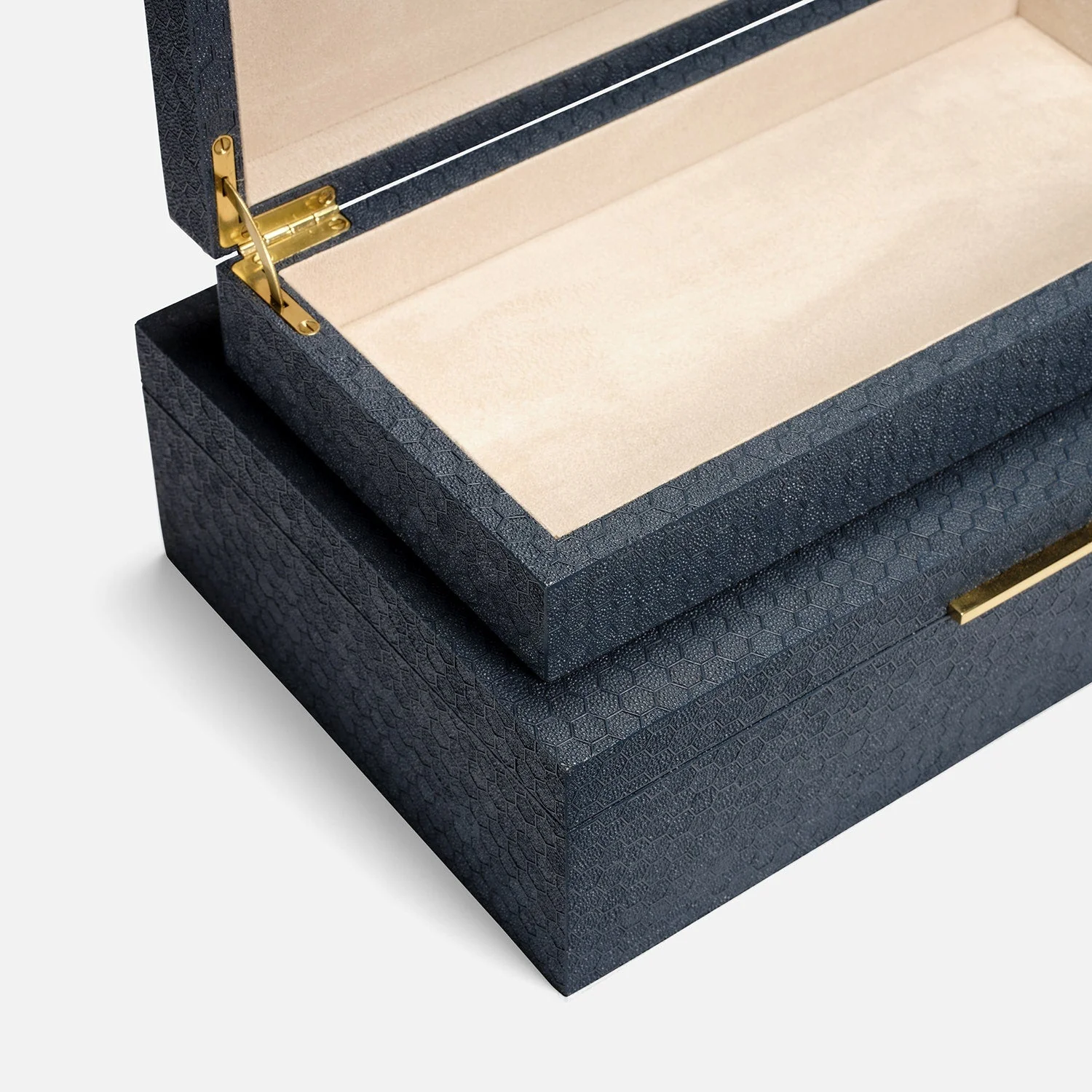 Grayson Faux Shagreen Box - Set of 2 - Image 15