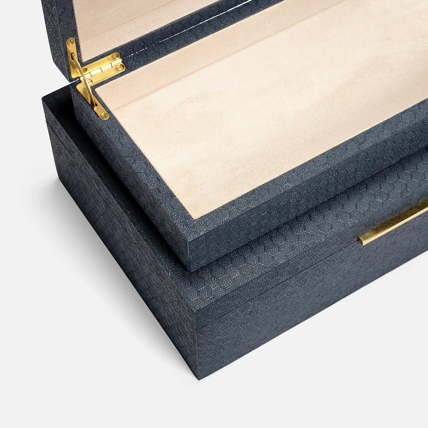 Grayson Faux Shagreen Box - Set of 2 - Image 18