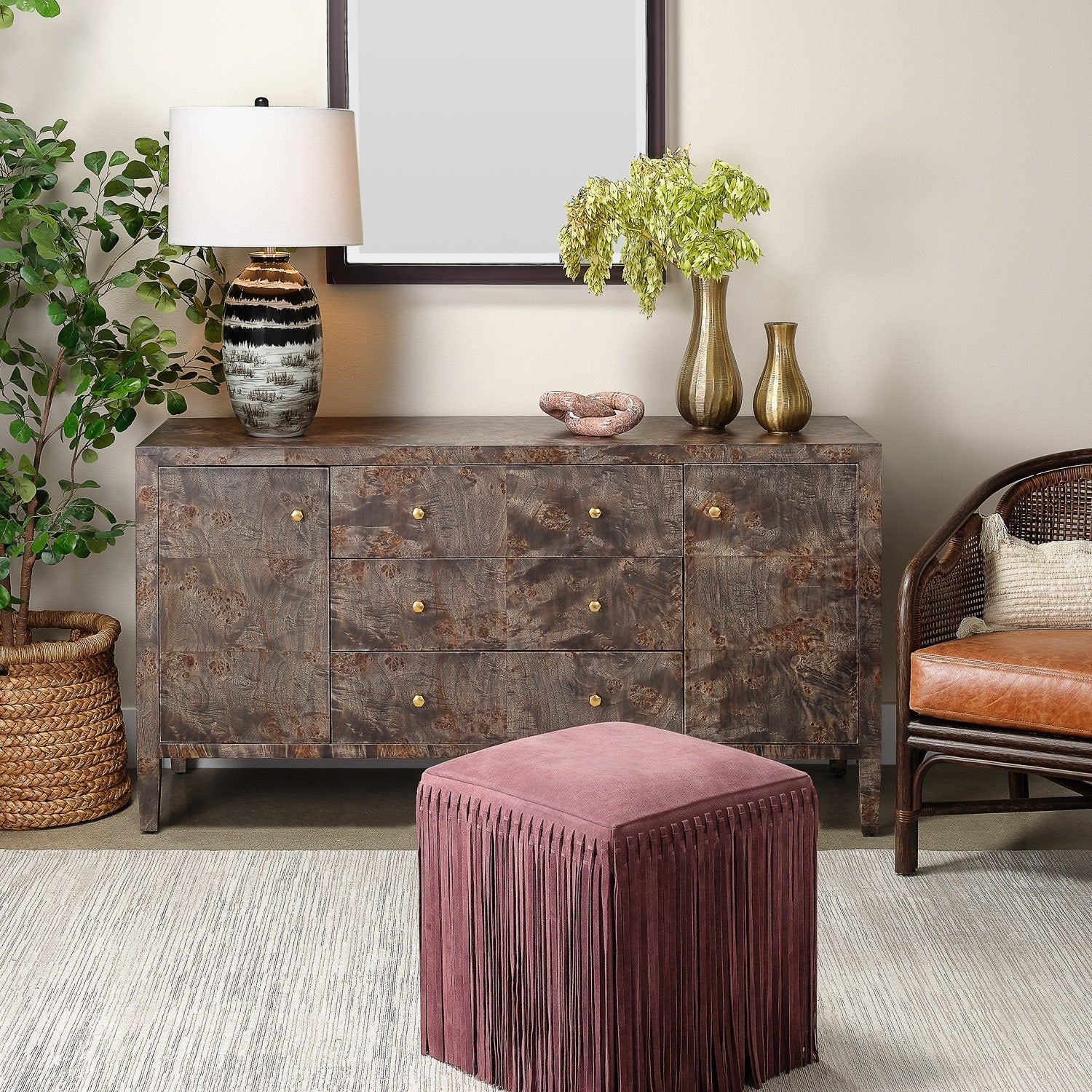 Hallie Modern Designer Console Stool - Image 52