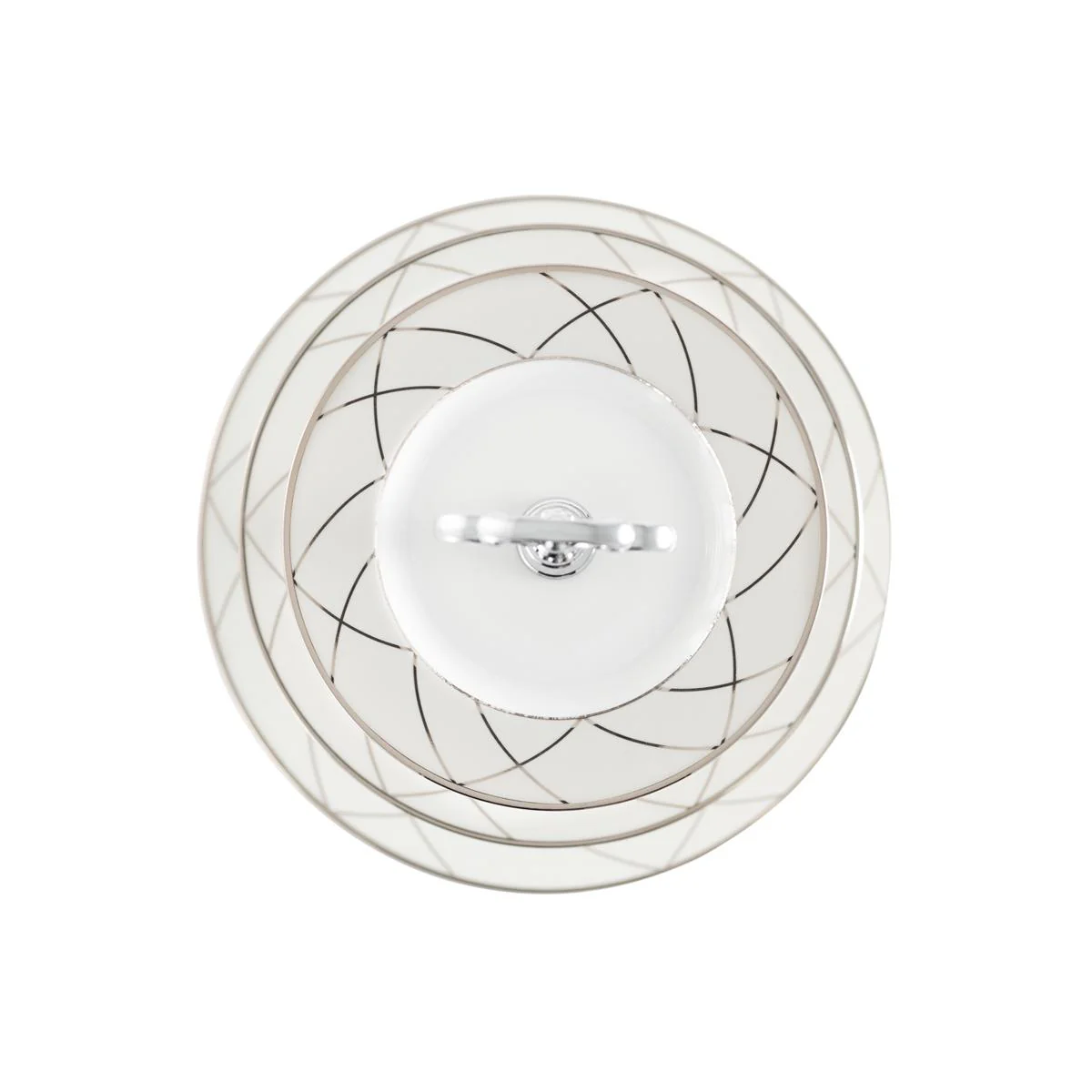 Haviland Clair De Lune Arcades 3 Tier Cake Plate - Image 2
