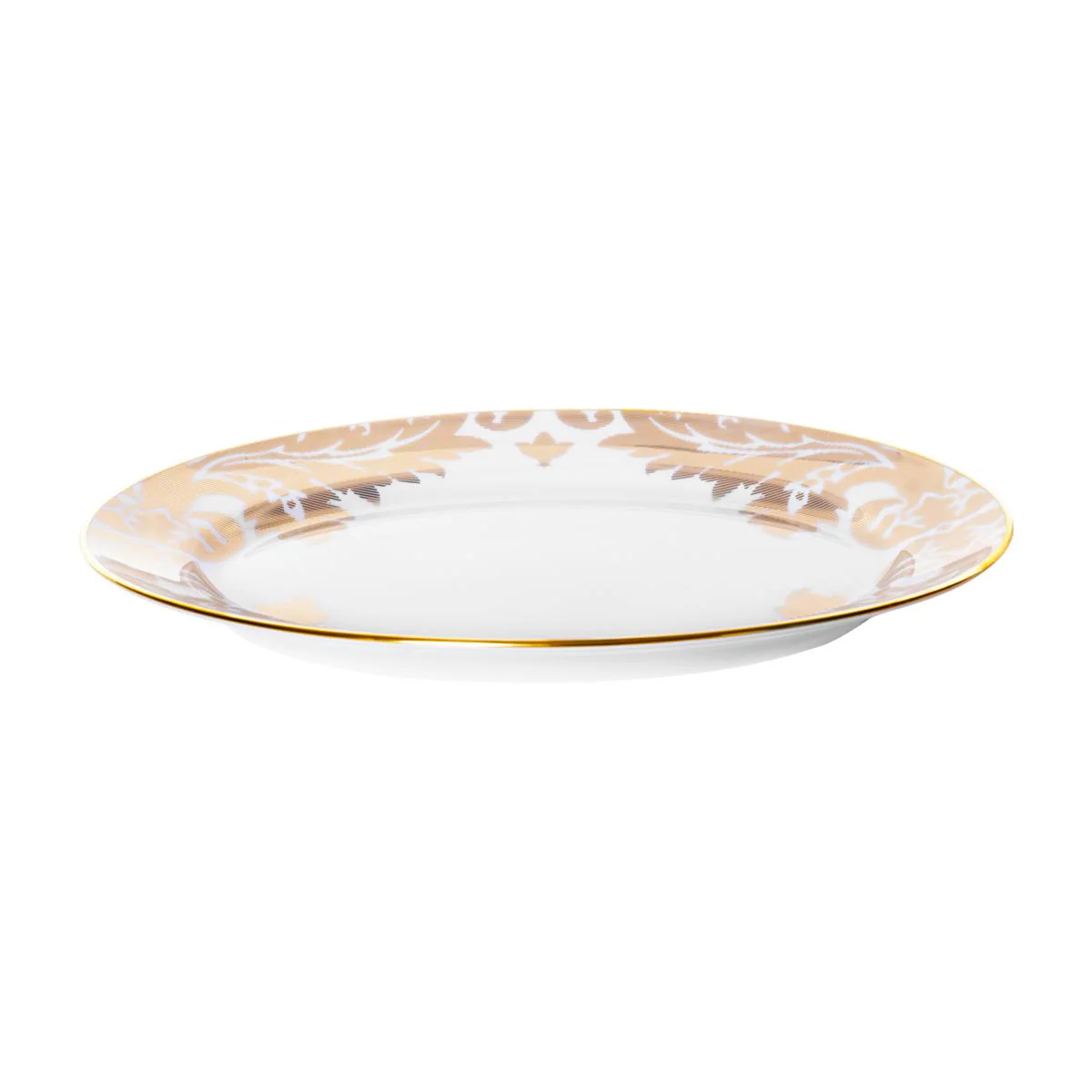 Haviland Damasse Oval Dish - Large - Image 3