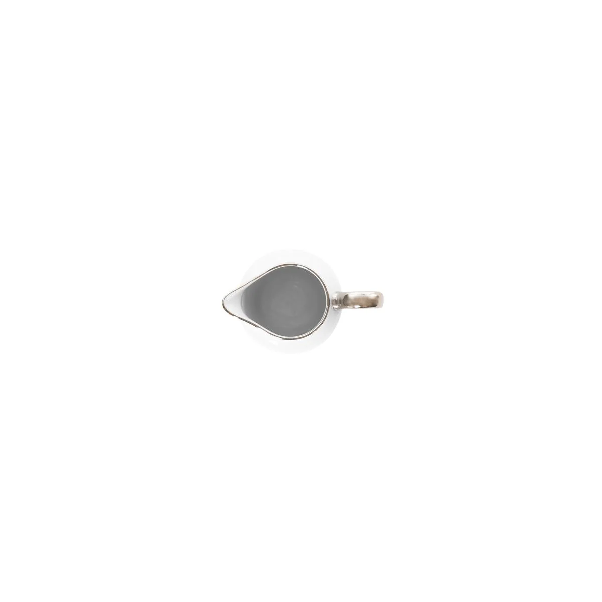Haviland Illusion Creamer - Mint Platinum - Image 3