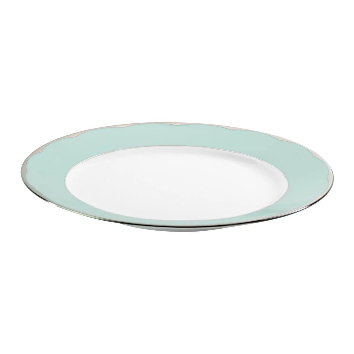 Haviland Illusion Dinner Plate - Mint Platinum - Image 3