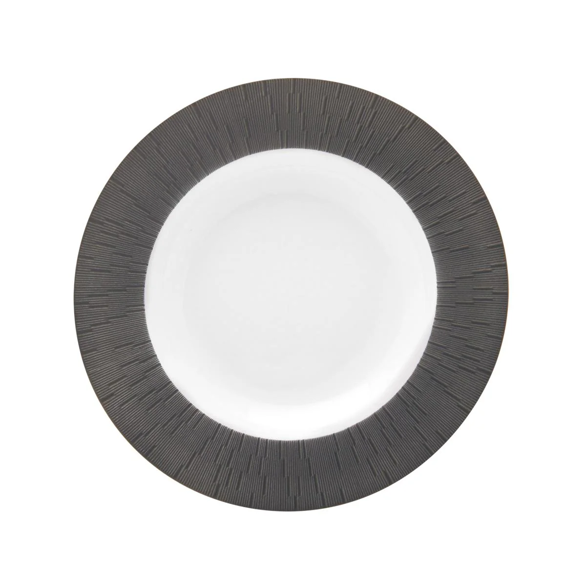 Haviland Infini Blanc Rim Soup Plate - Image 5