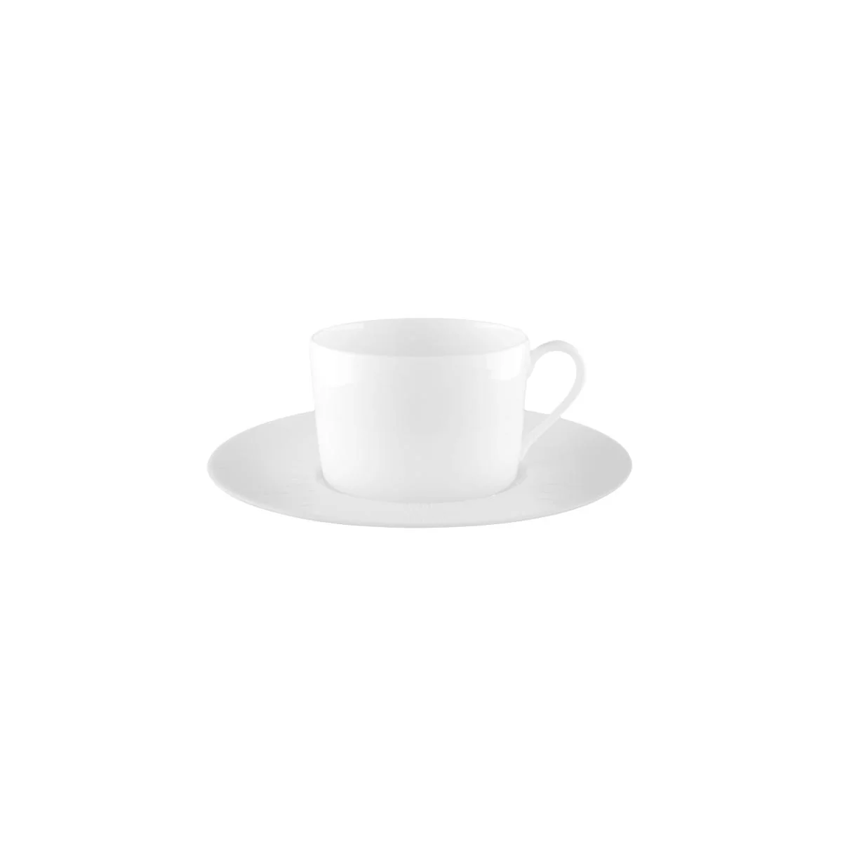 Haviland Infini Blanc Teacup and Saucer - Image 4