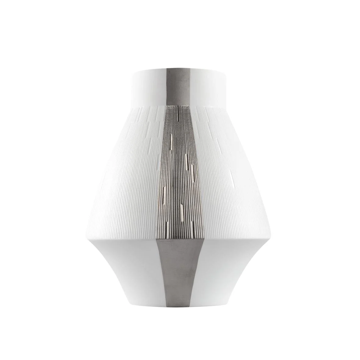 Haviland Infini Blanc Vase - Small - Image 3