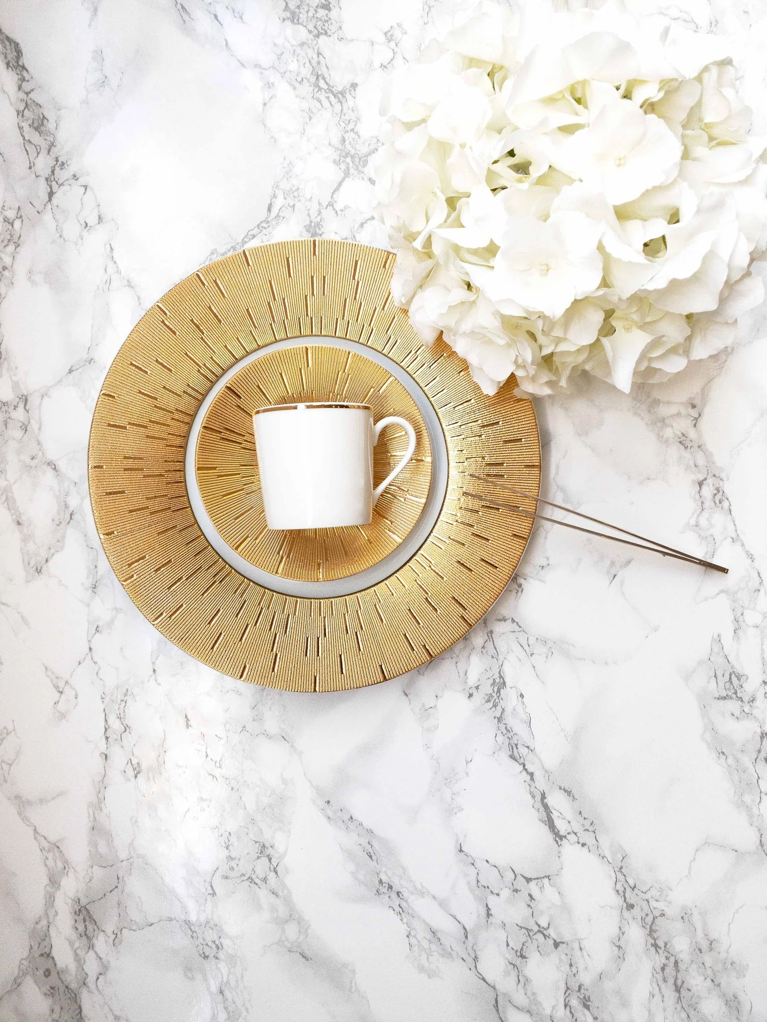 Haviland Infini Prestige Coffee Cup and Saucer - Image 3