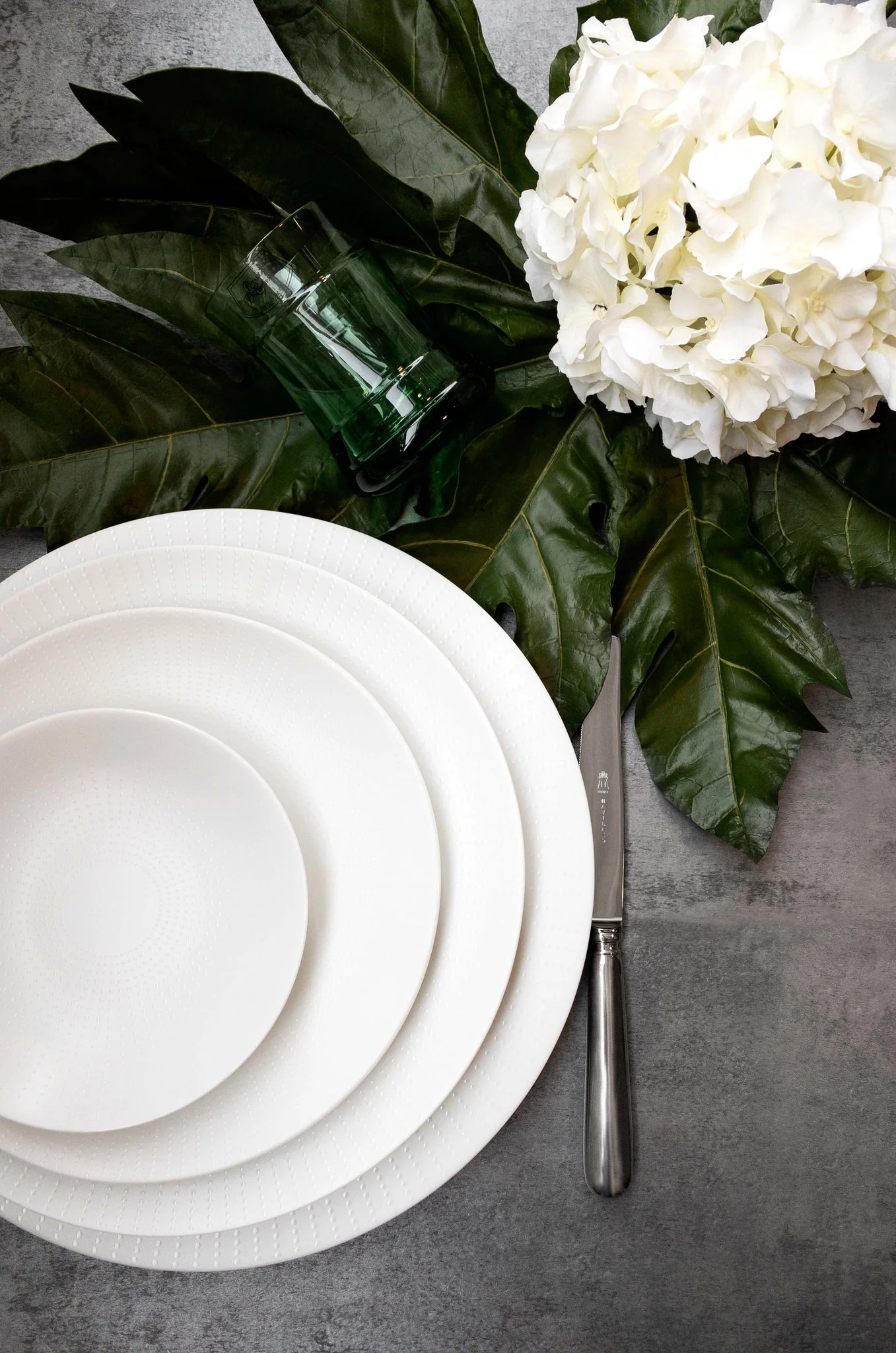 Haviland La Rosee White Dessert Plate - Image 2