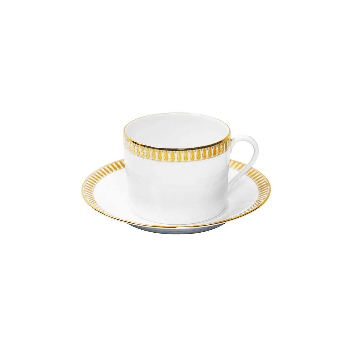 Haviland Plumes Cappuccino Cup and Saucer - Image 5