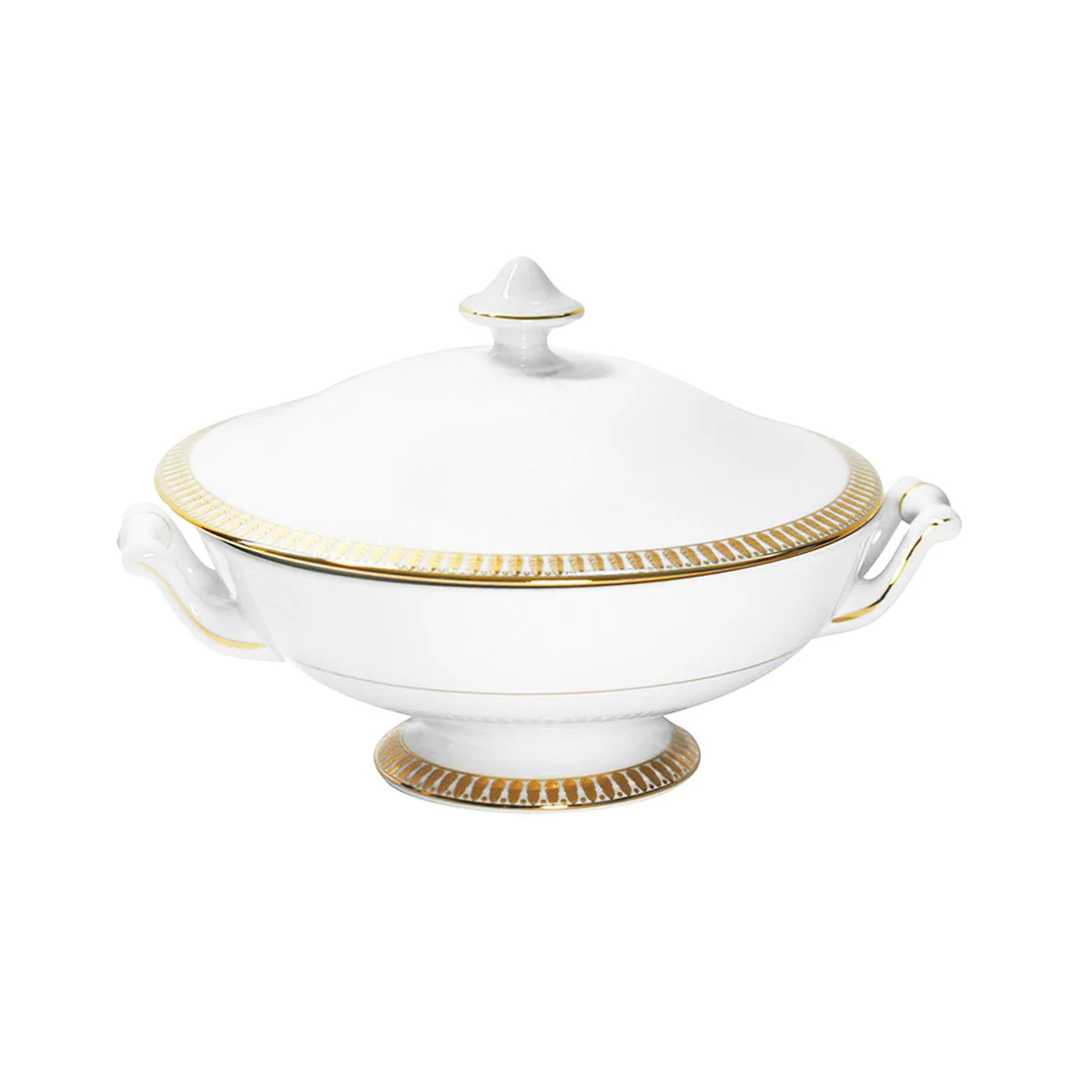 Haviland Plumes Covered Vegetable Dish - Image 5