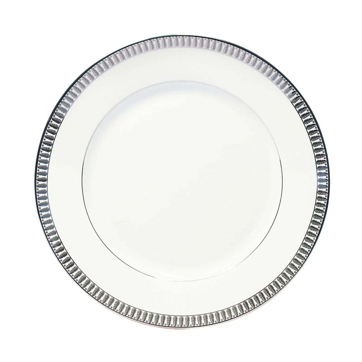 Haviland Plumes Dinner Plate - Image 4