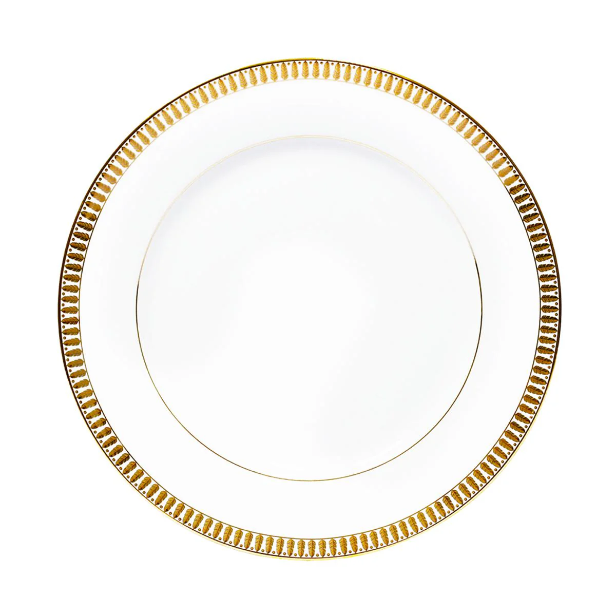 Haviland Plumes Dinner Plate - Image 5