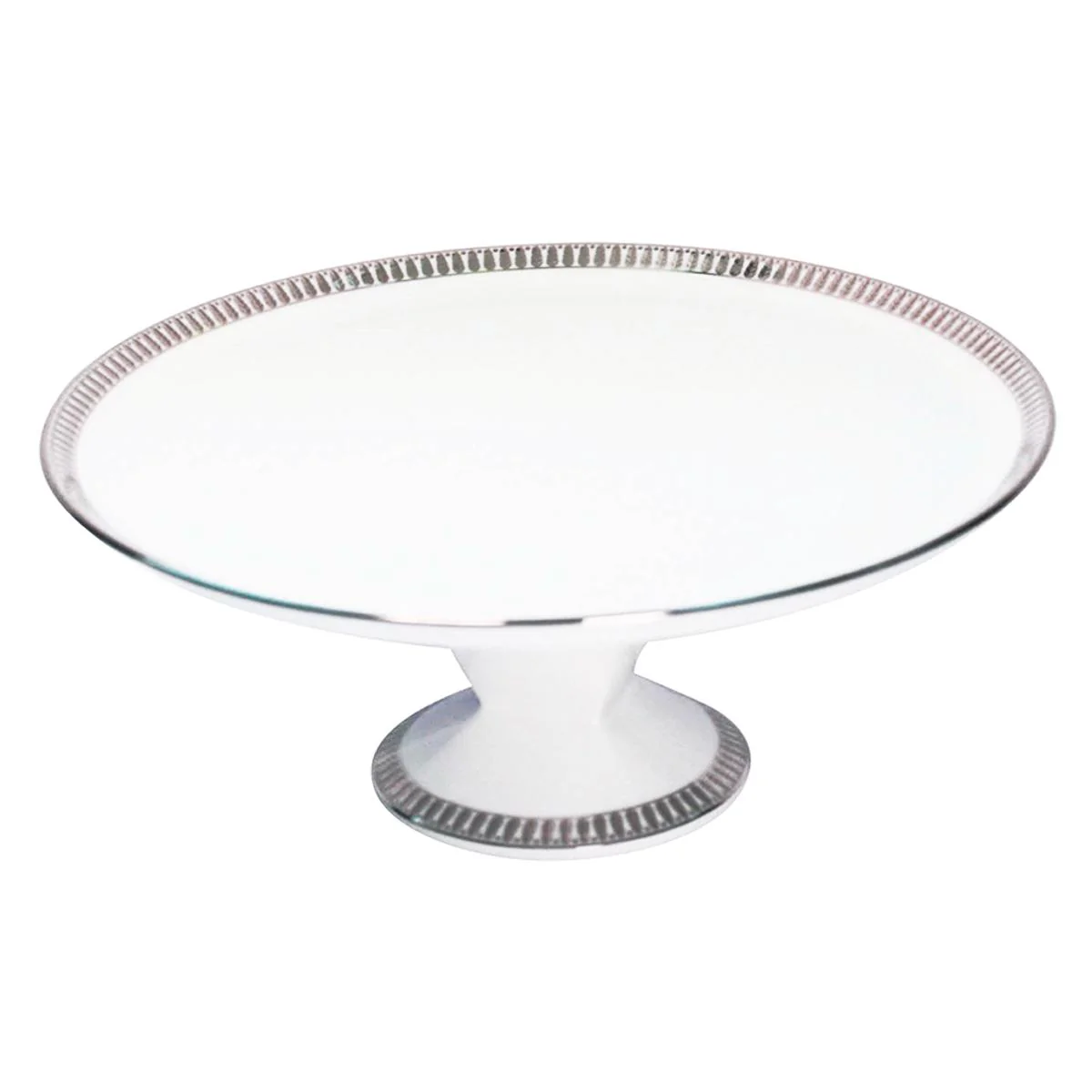 Haviland Plumes Footed Cake Platter - Image 6