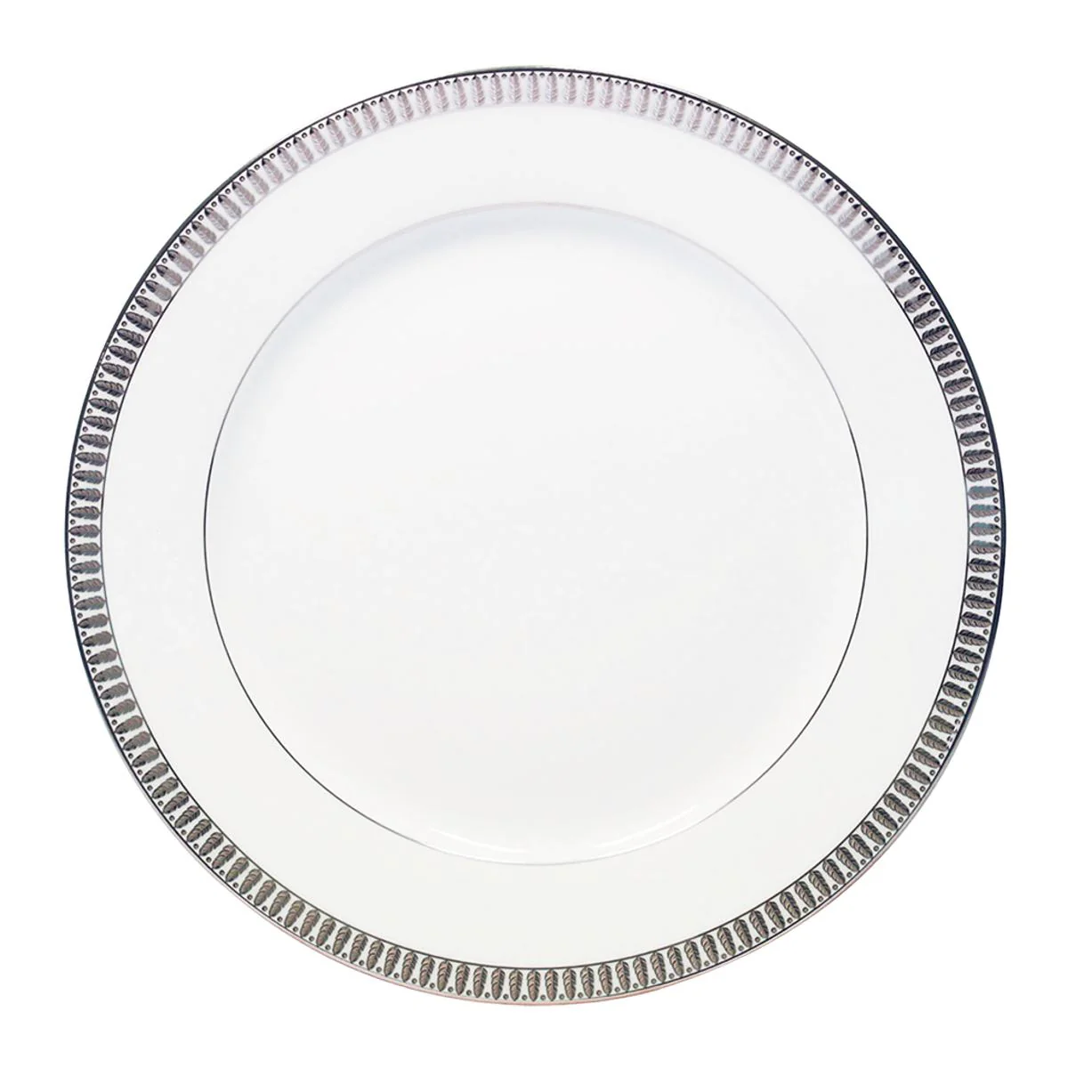 Haviland Plumes Large Dinner Plate - Image 3