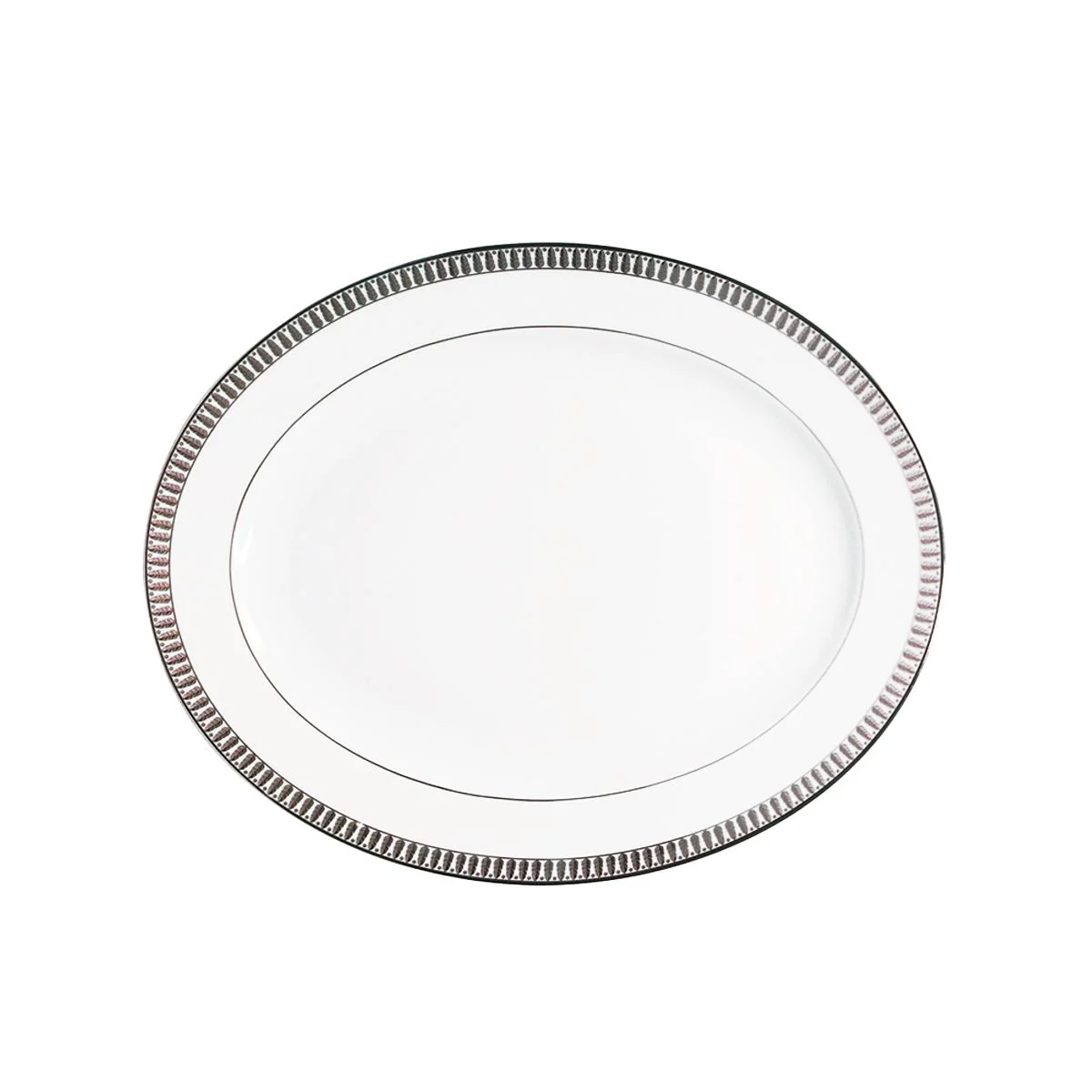 Haviland Plumes Oval Dish - Small - Image 7