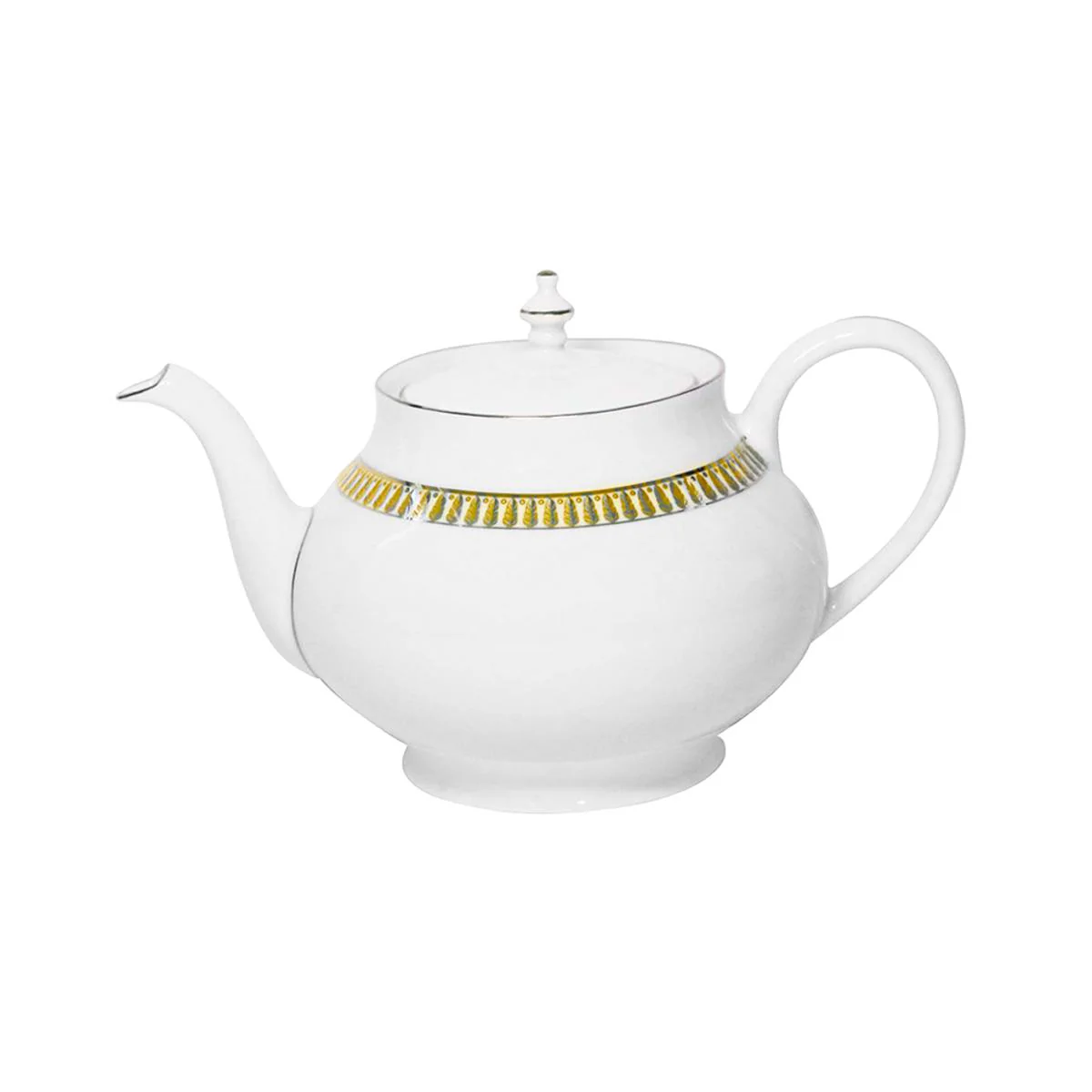 Haviland Plumes Round Teapot - Image 3