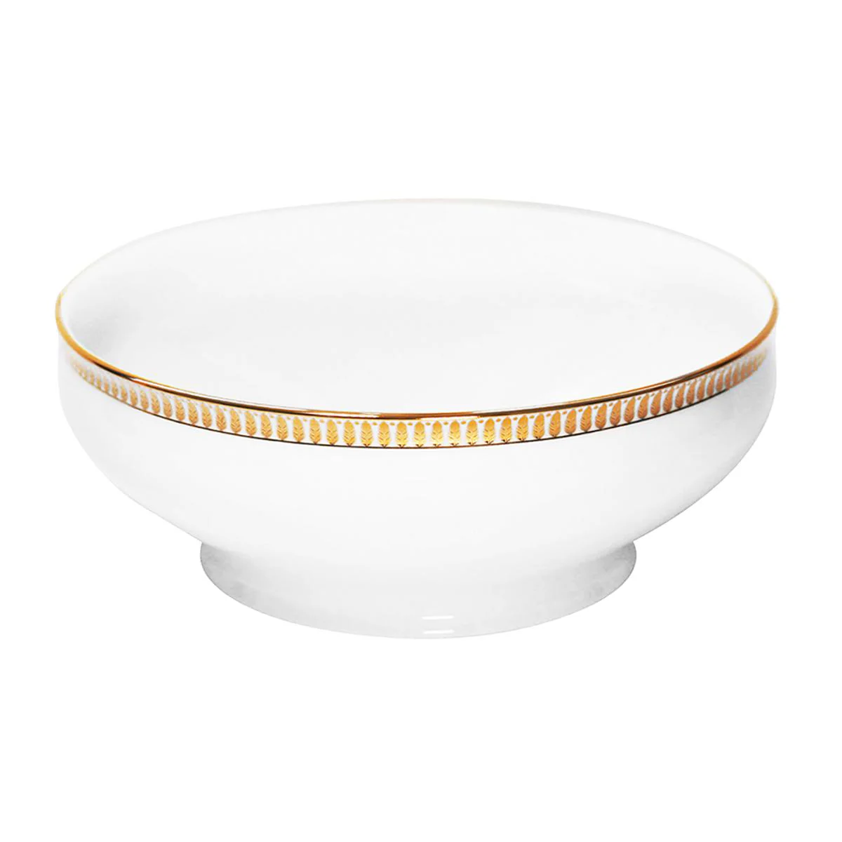 Haviland Plumes Salad Bowl - Image 5