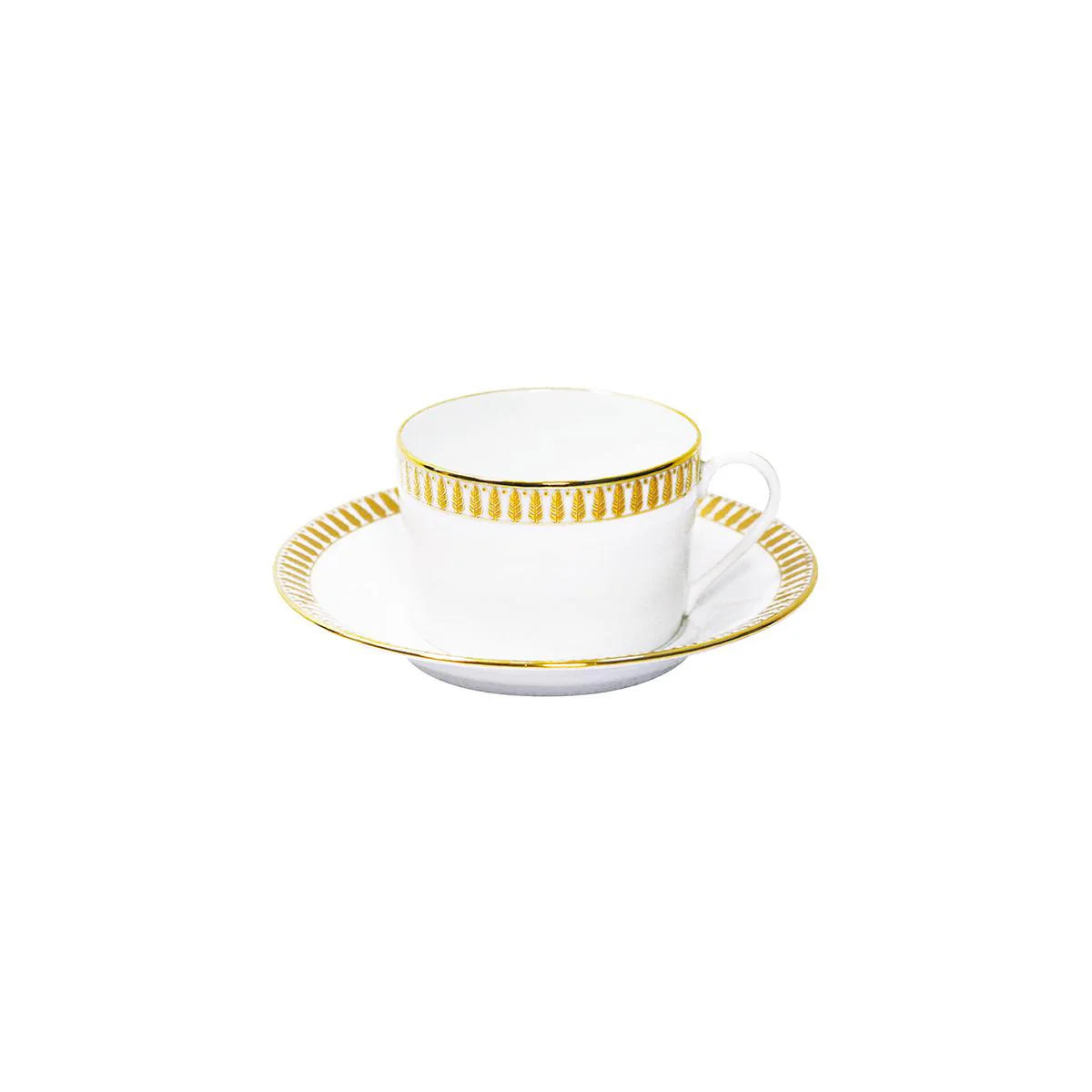 Haviland Plumes Teacup and Saucer - Image 5