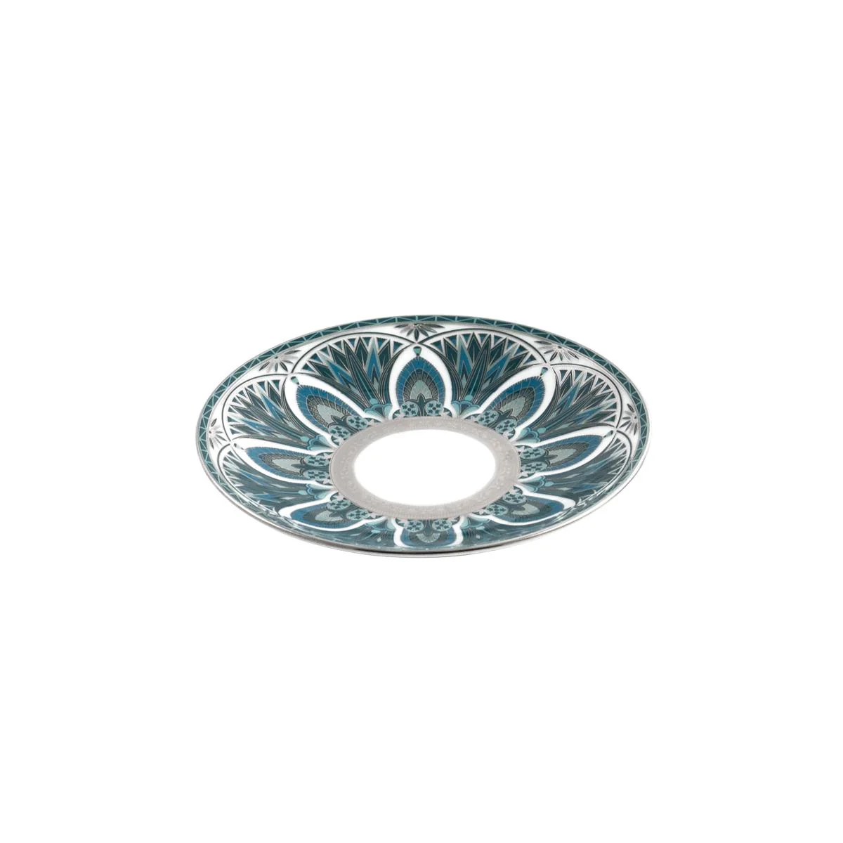 Haviland Reves Du Nil Bread and Butter Plates - Platinum - Set of 2 - Image 3