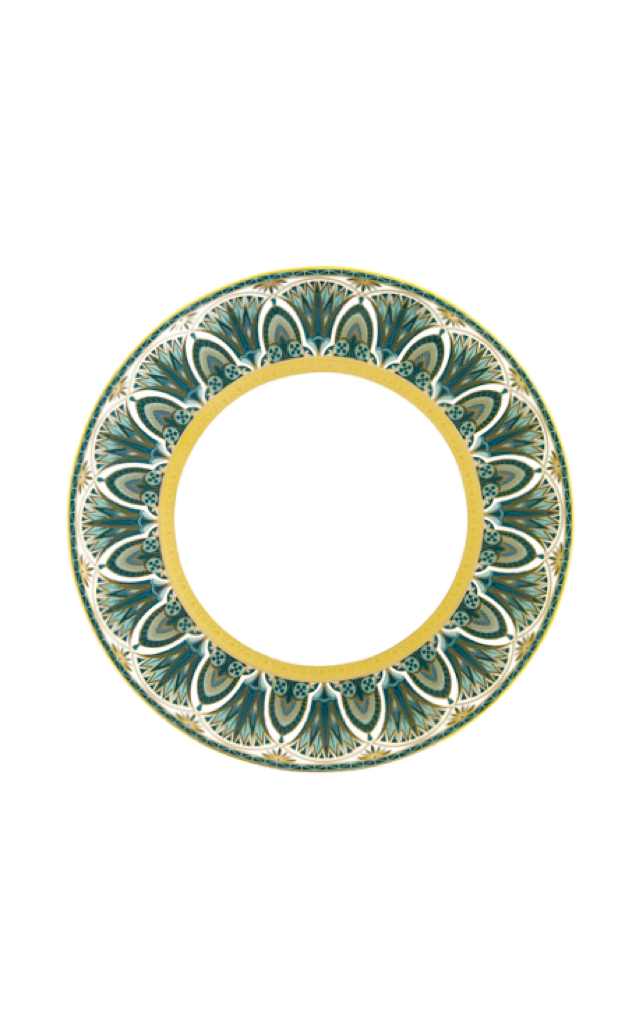 Haviland Reves Du Nil Large Dinner Plate - Gold - Image 4