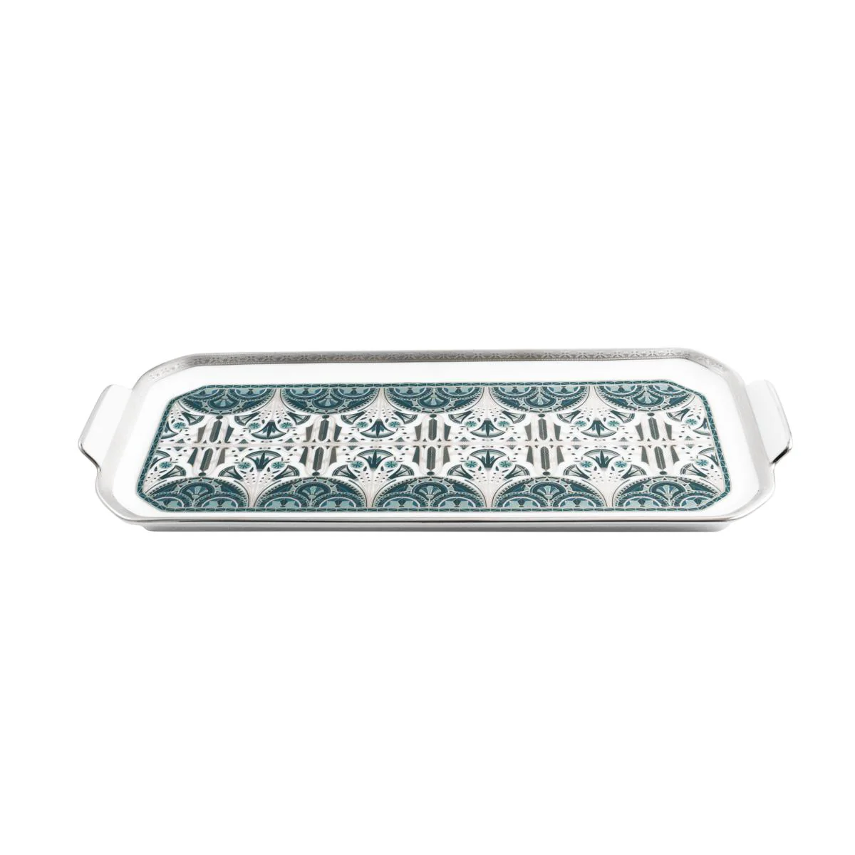 Haviland Reves Du Nil Oblong Cake Platter - Platinum - Image 3