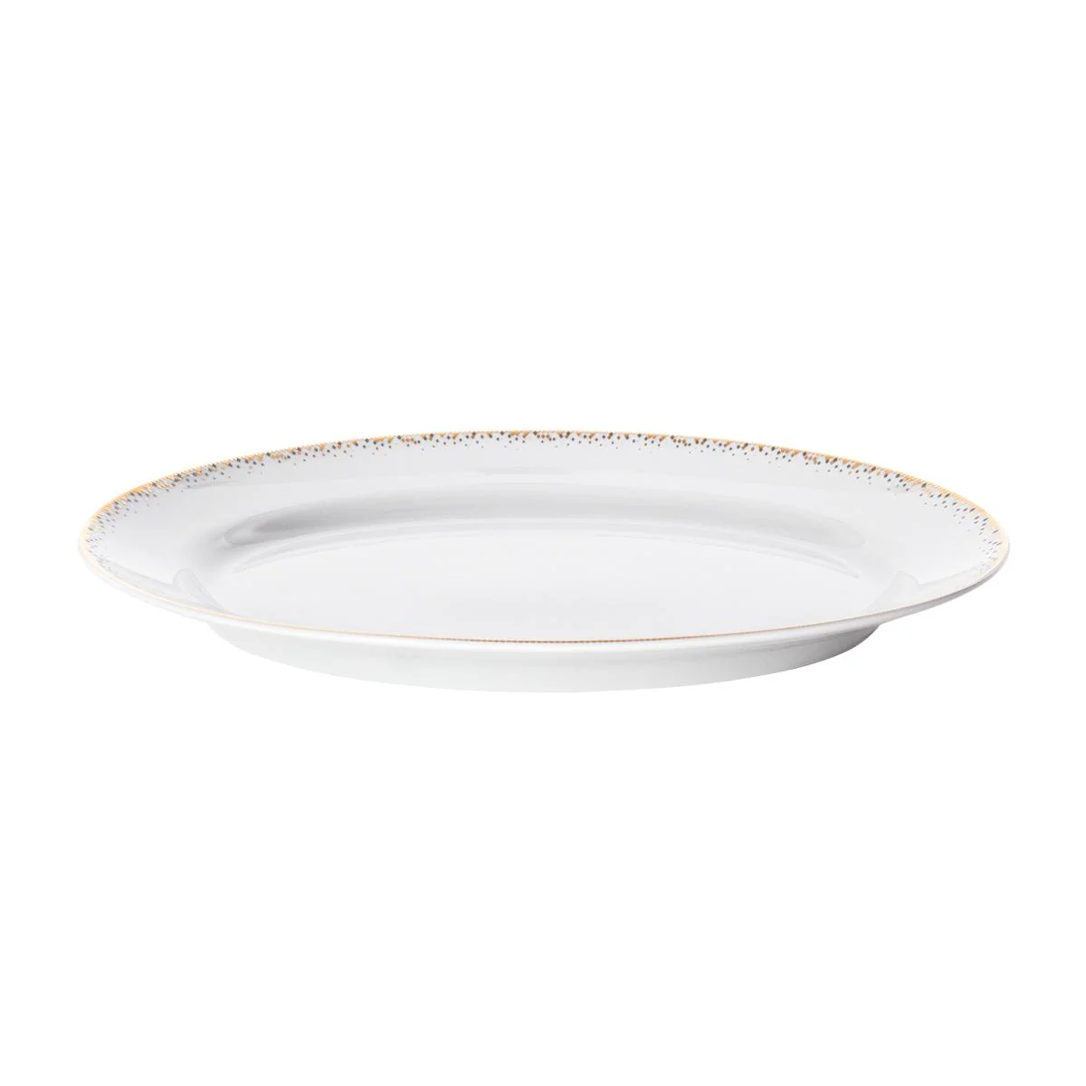 Haviland Souffle D'Or Oval Dish - Large - Image 3