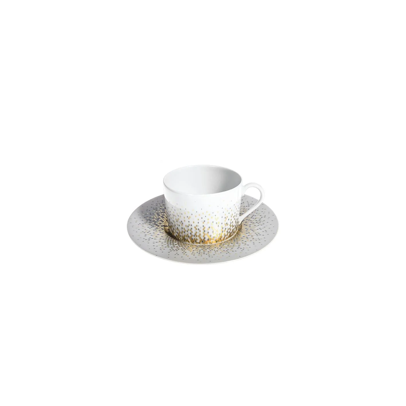 Haviland Souffle D'Or Teacup and Saucer - Image 3