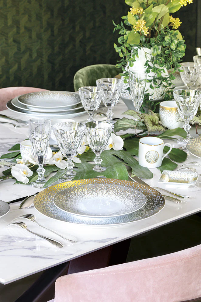 Haviland Souffle D'Or XL Cappuccino Cup and Saucer - Image 2