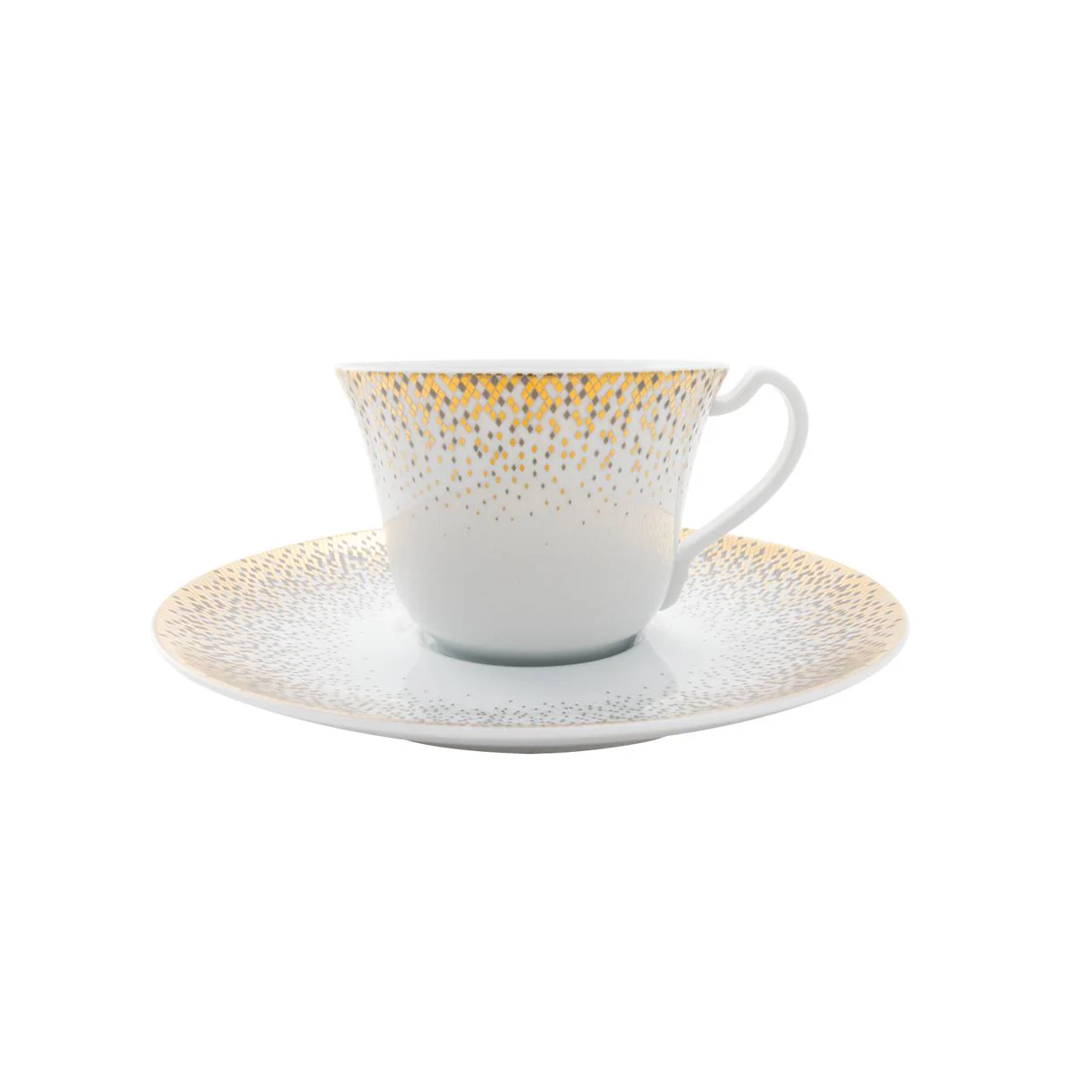 Haviland Souffle D'Or XL Cappuccino Cup and Saucer - Image 3
