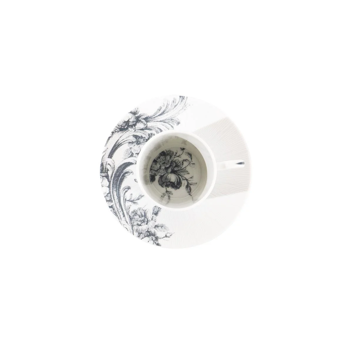Haviland Stanislas Coffee Cup and Saucer - Image 5
