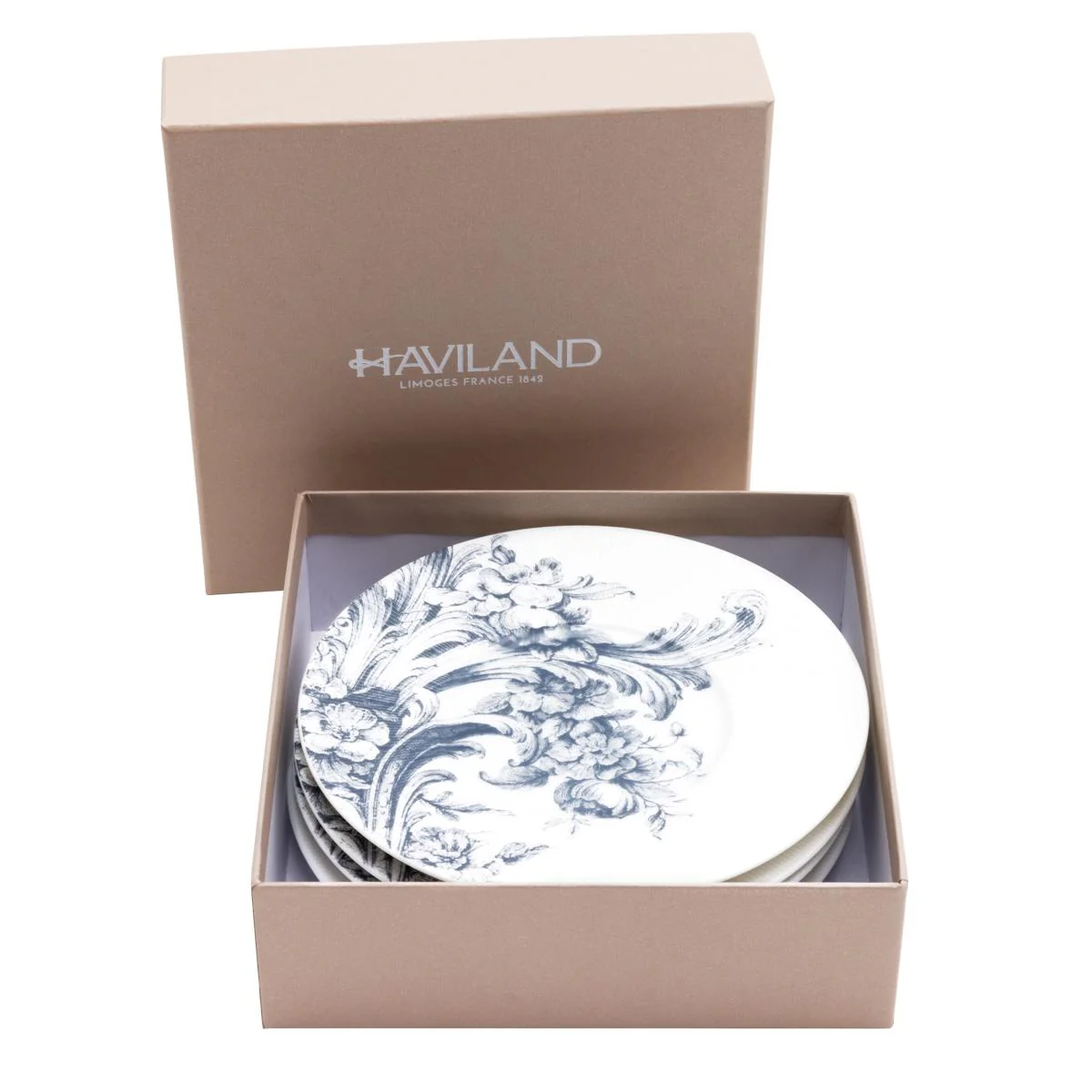 Haviland Stanislas Delicacy Plates - Set of 4 - Image 2