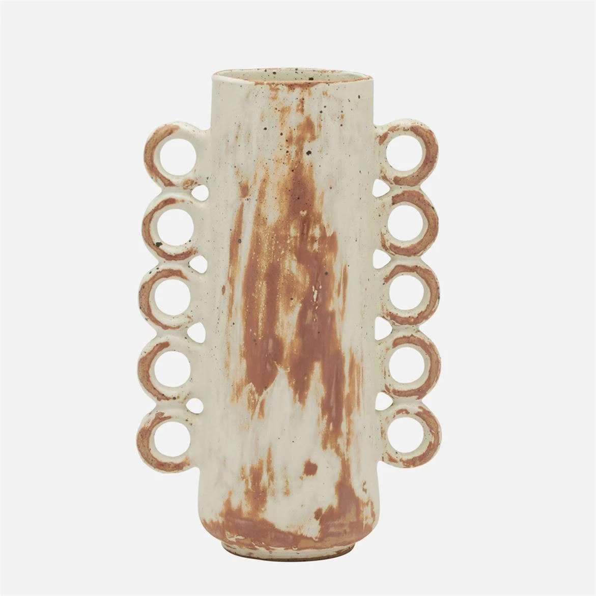 Hollie Mid-Century Stoneware Vase - Set of 2