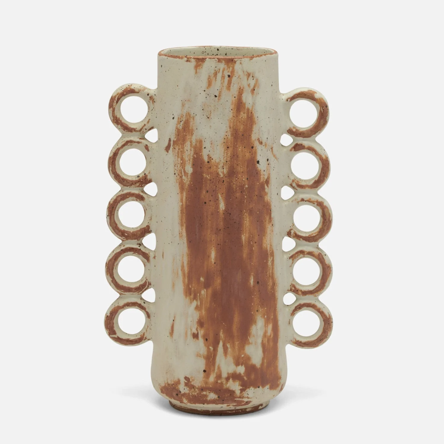 Hollie Mid-Century Stoneware Vase - Set of 2 - Image 5