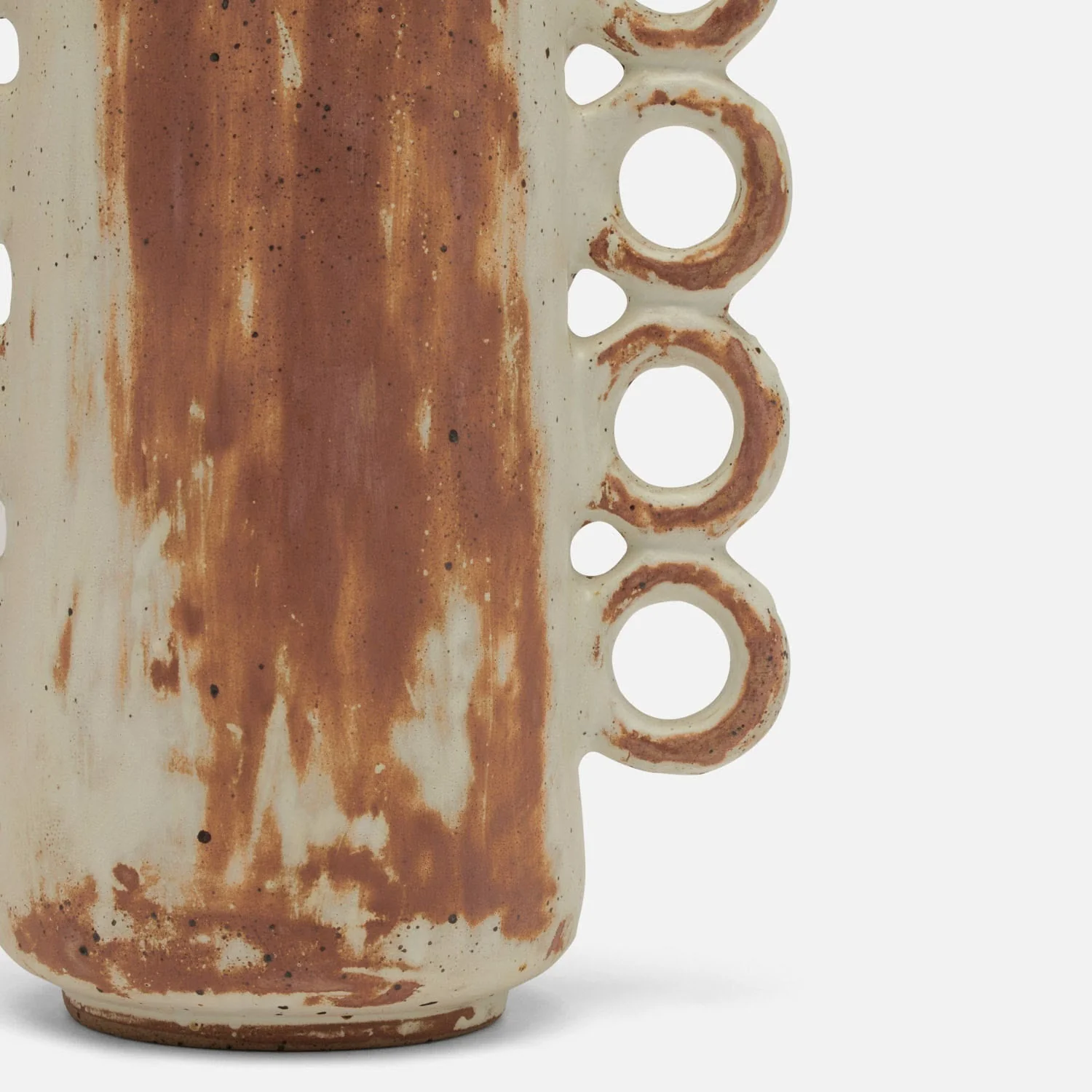 Hollie Mid-Century Stoneware Vase - Set of 2 - Image 8