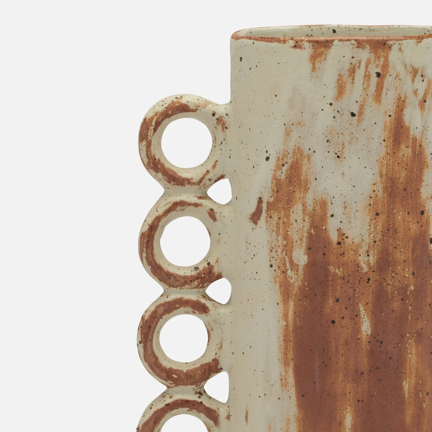 Hollie Mid-Century Stoneware Vase - Set of 2 - Image 9