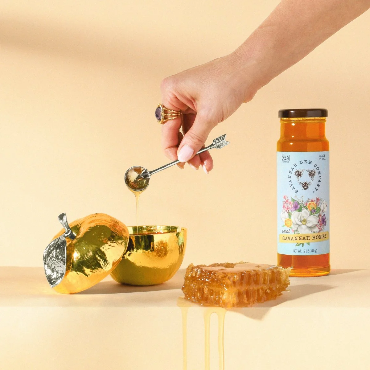 Michael Aram Honey Pot Gift Set - Image 2