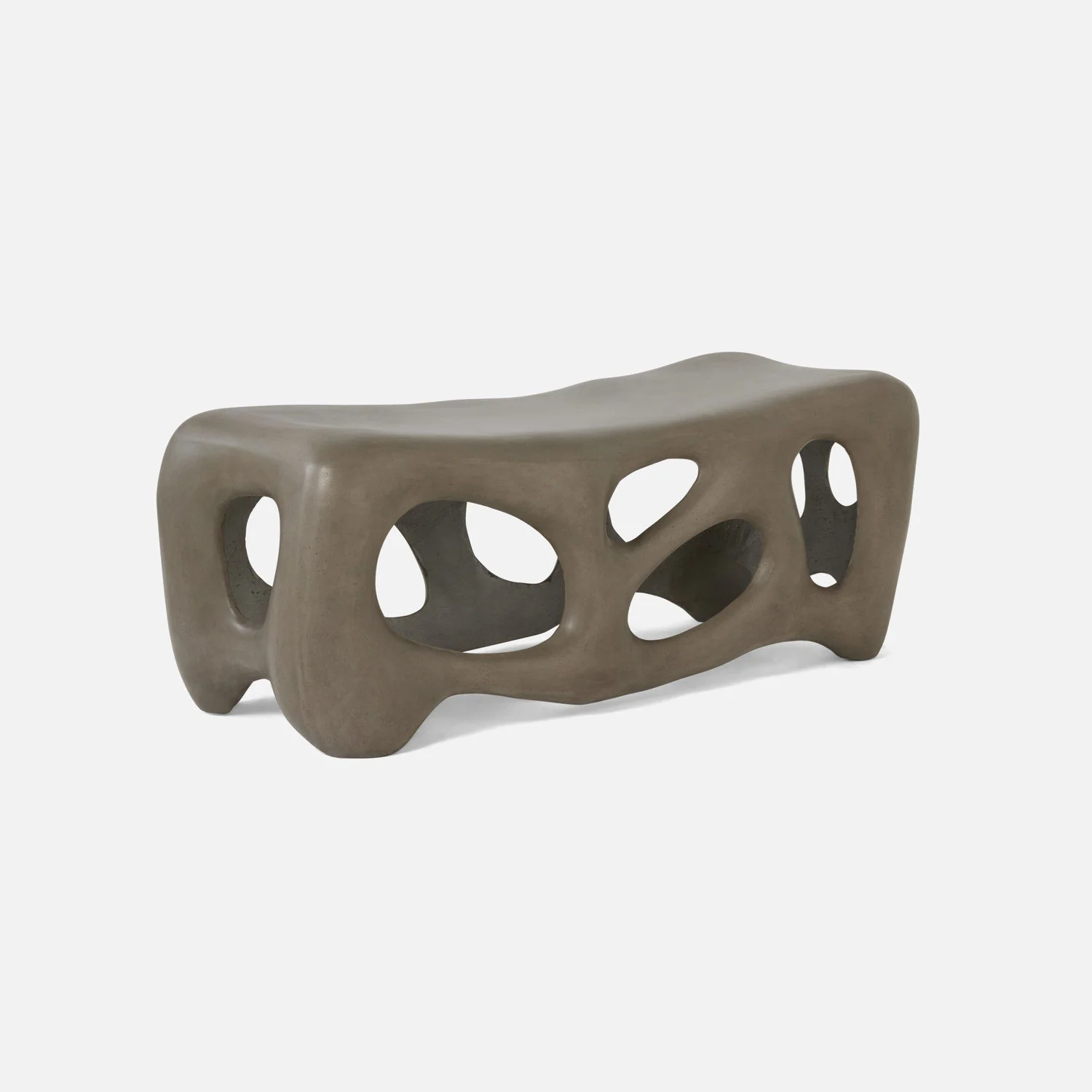 Hyde Organic Concrete Bench - Image 10