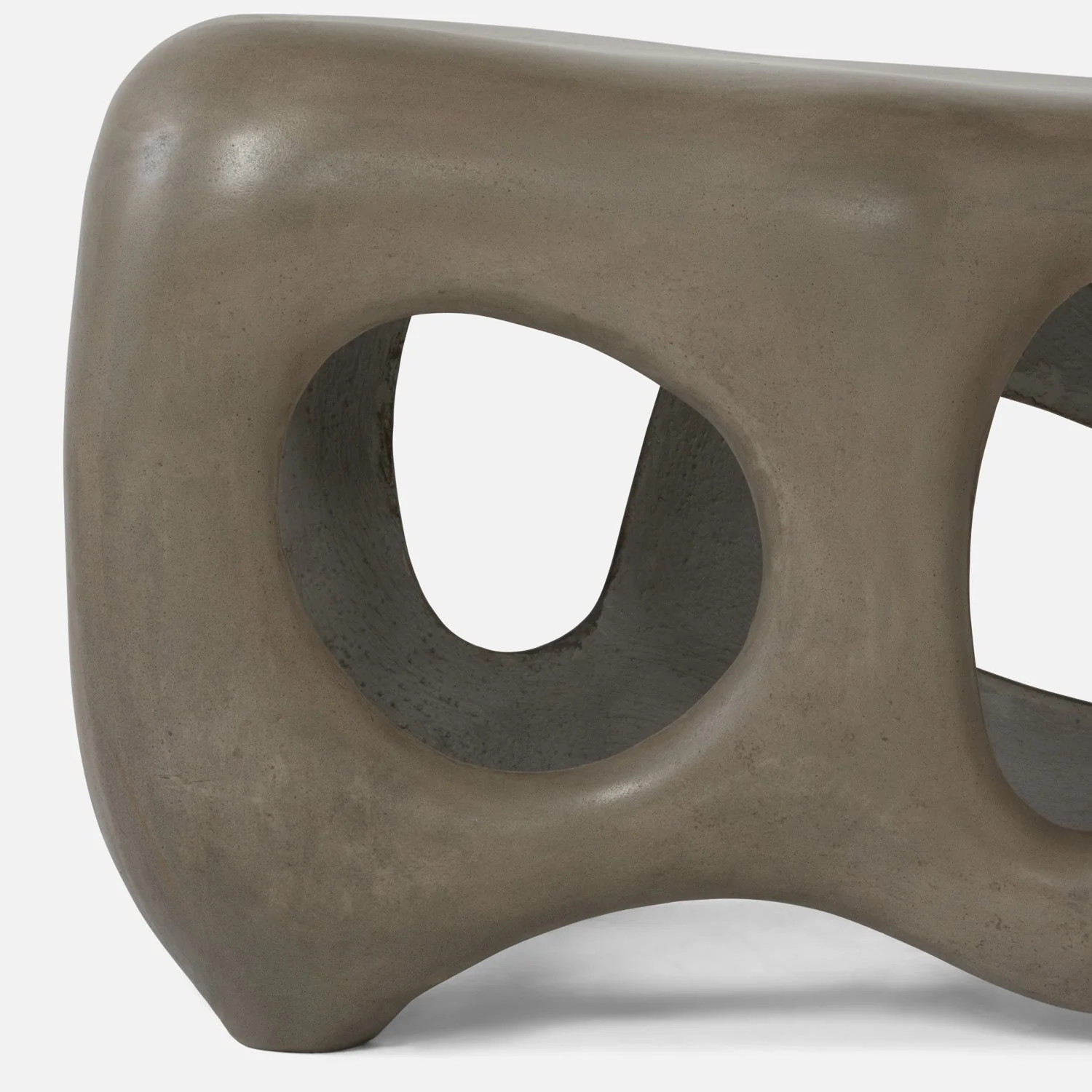 Hyde Organic Concrete Bench - Image 11