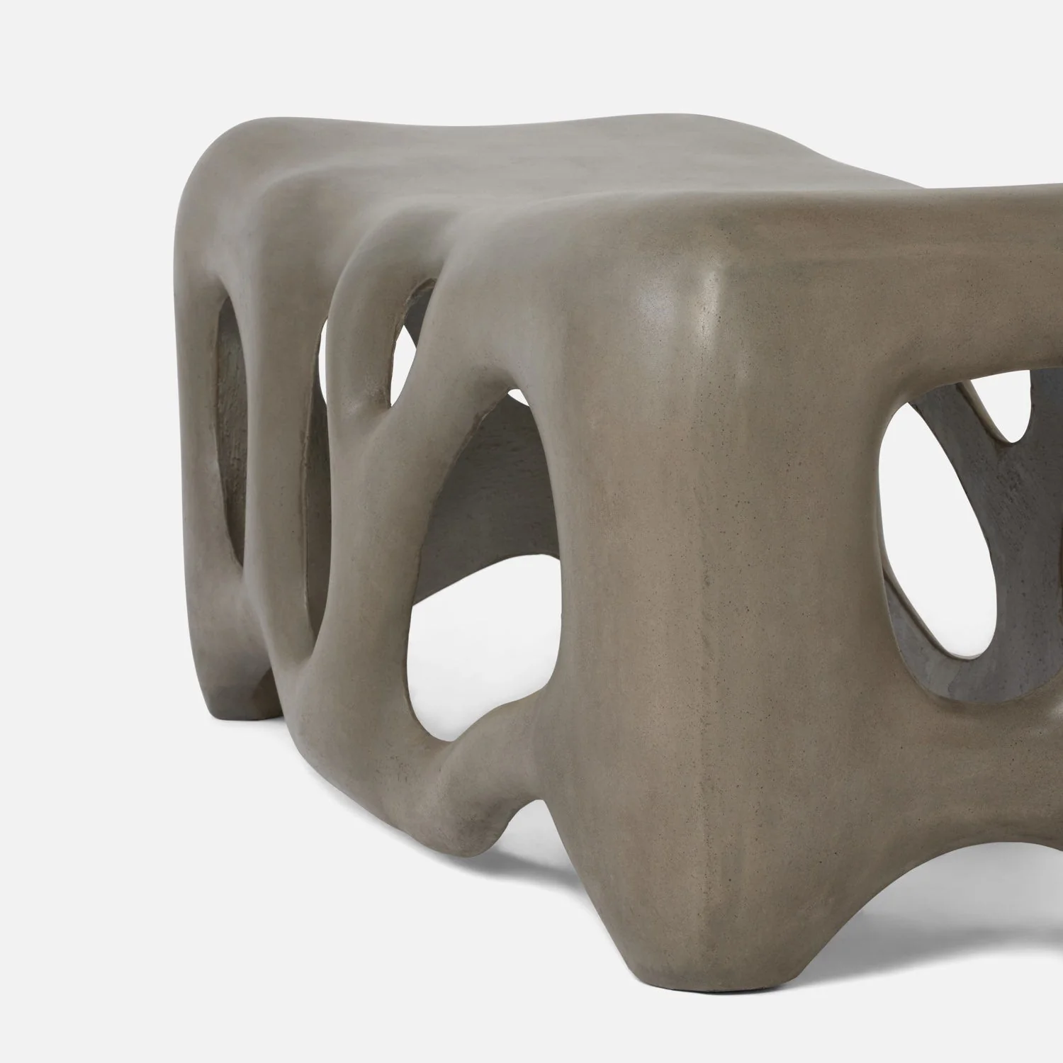 Hyde Organic Concrete Bench - Image 13