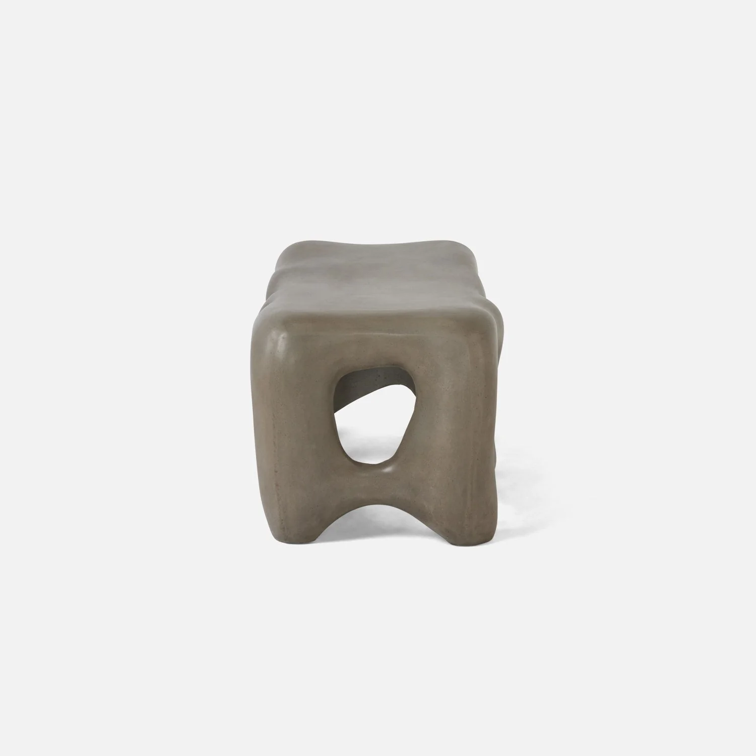 Hyde Organic Concrete Bench - Image 9