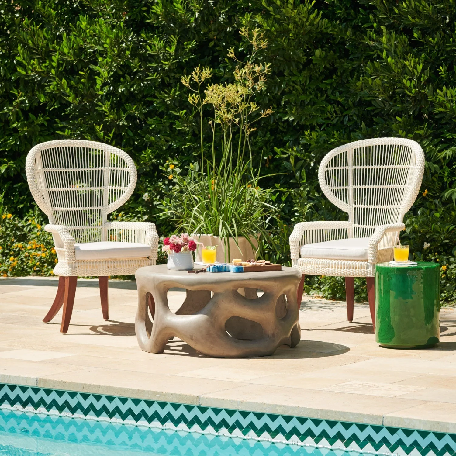 Hyde Outdoor Coffee Table - Image 2