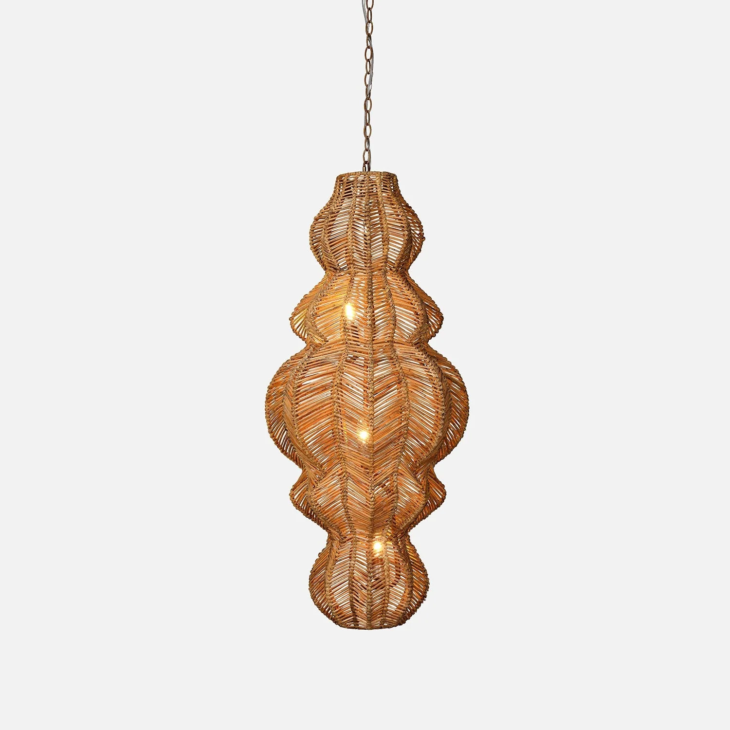 Iliana Rattan Pendant - Image 2