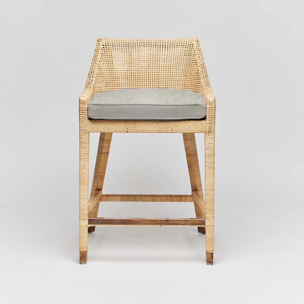 Interlude Boca Counter Stool Natural - Image 3