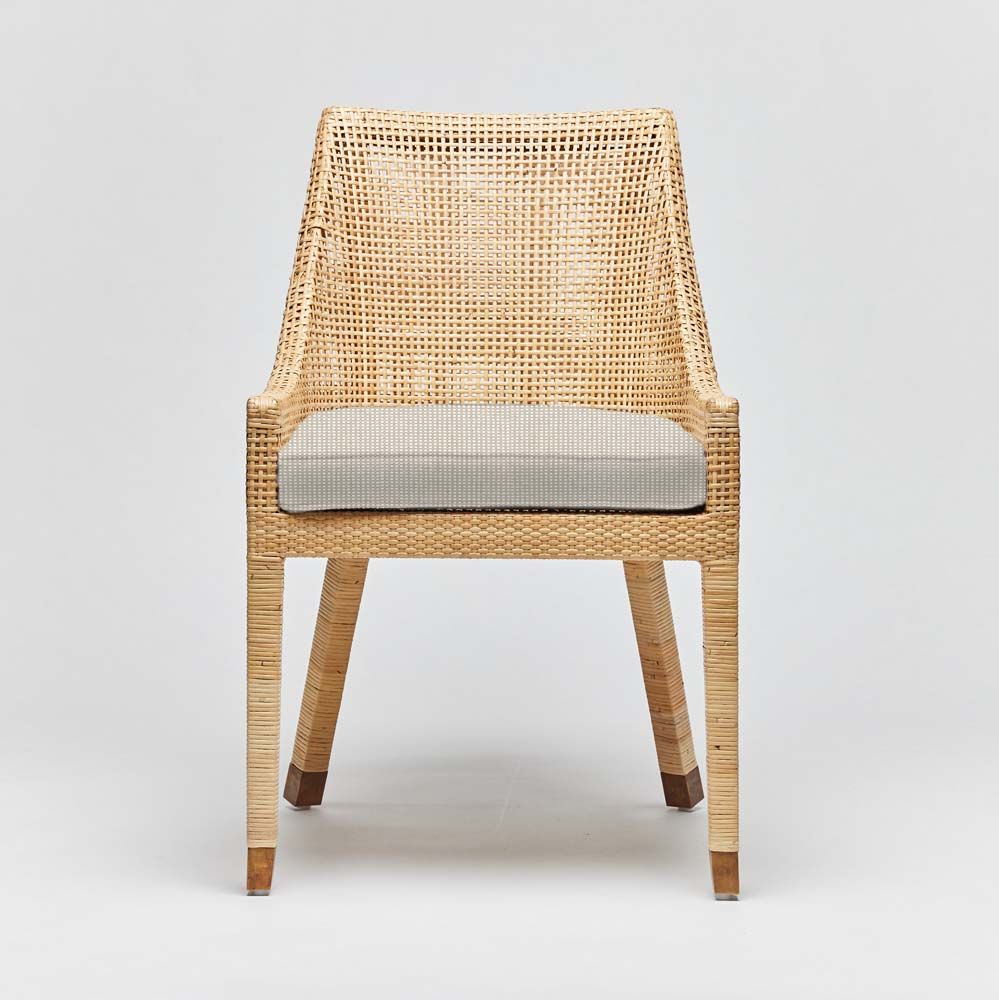 Interlude Boca Dining Chair Natural - Image 12